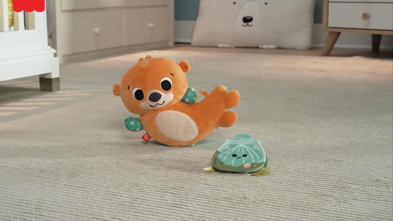 Video of fisher-price-2-in-1-rockin-tummy-time-otter