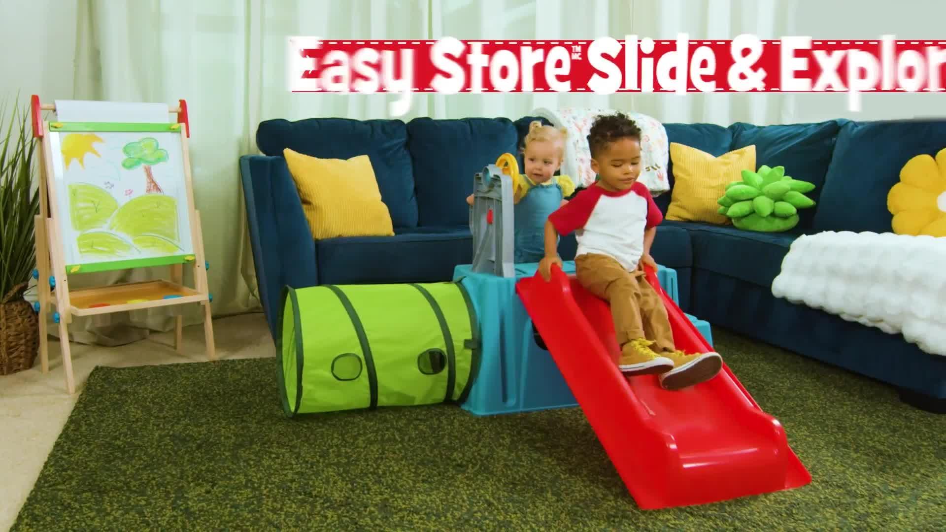 Image thumbnail 8 of 8 of Little Tikes Easy Store Climb &amp; Explore Play Set
