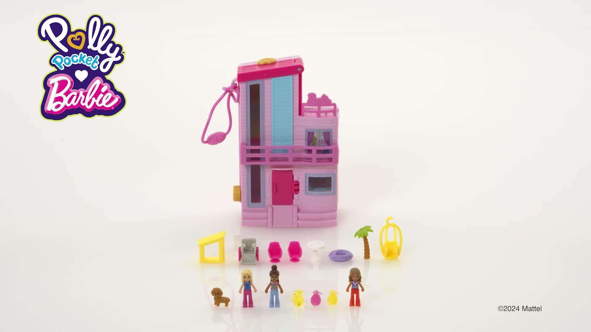 Video of polly-pocket-barbie-dreamhousenbspcompact