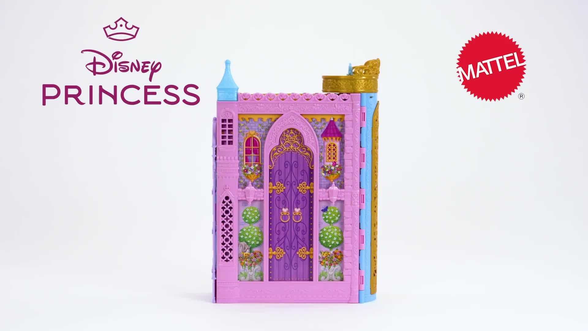 Video of disney-princess-ready-for-the-ball-playset-with-fashions-accessories-amp-storage