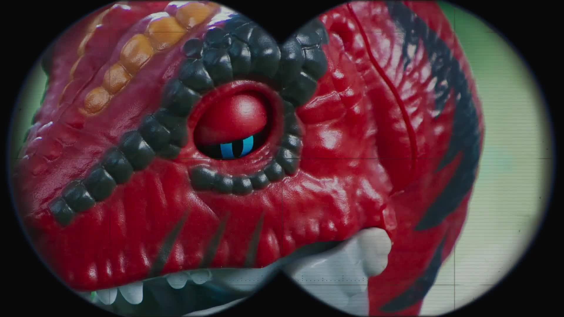 Image thumbnail 8 of 8 of Untamed Roaring Dinos Interactive with 40 Sounds and Reactions - Raptor Slash (Red)