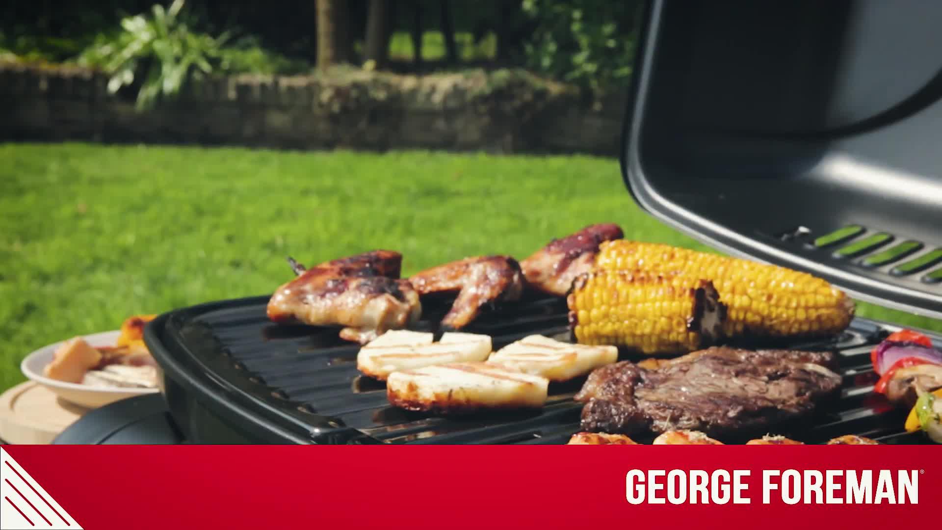Video of george-foreman-3-burner-gas-bbq-black