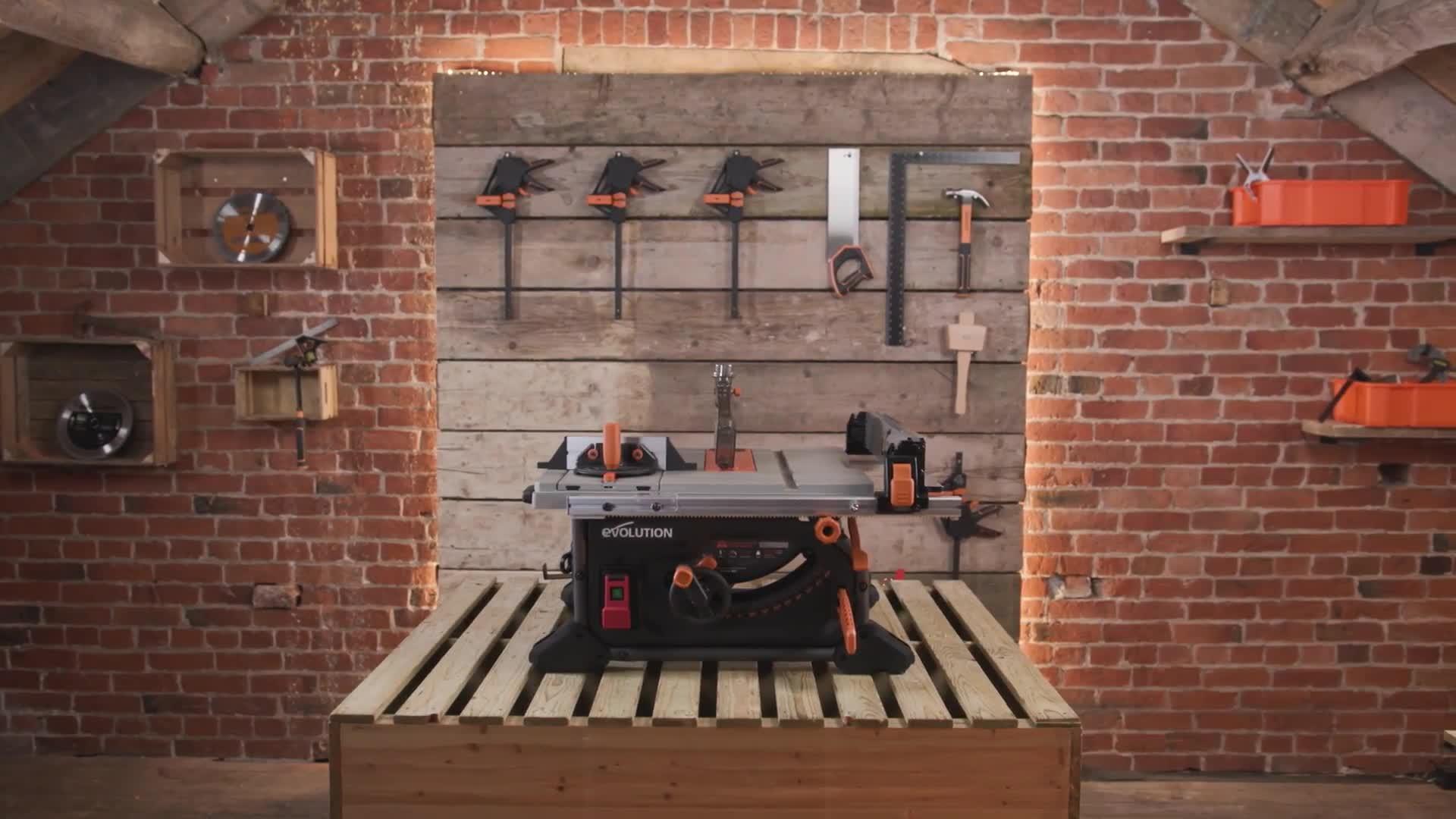 Image thumbnail 8 of 8 of Evolution R255TBL 255mm Table Saw no stand