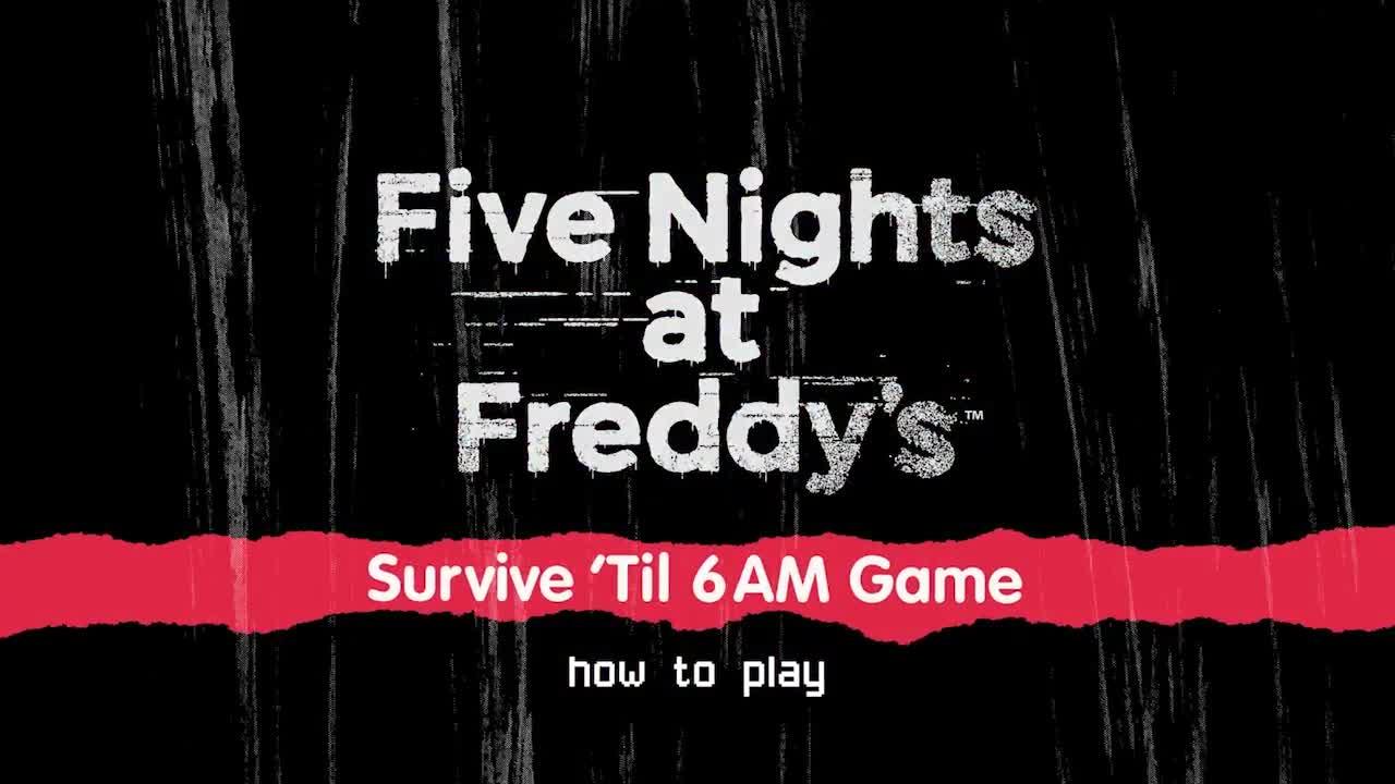 Image thumbnail 8 of 8 of Five Nights at Freddy's Funko Five Nights at Freddy's - Survive 'Til 6AM Game