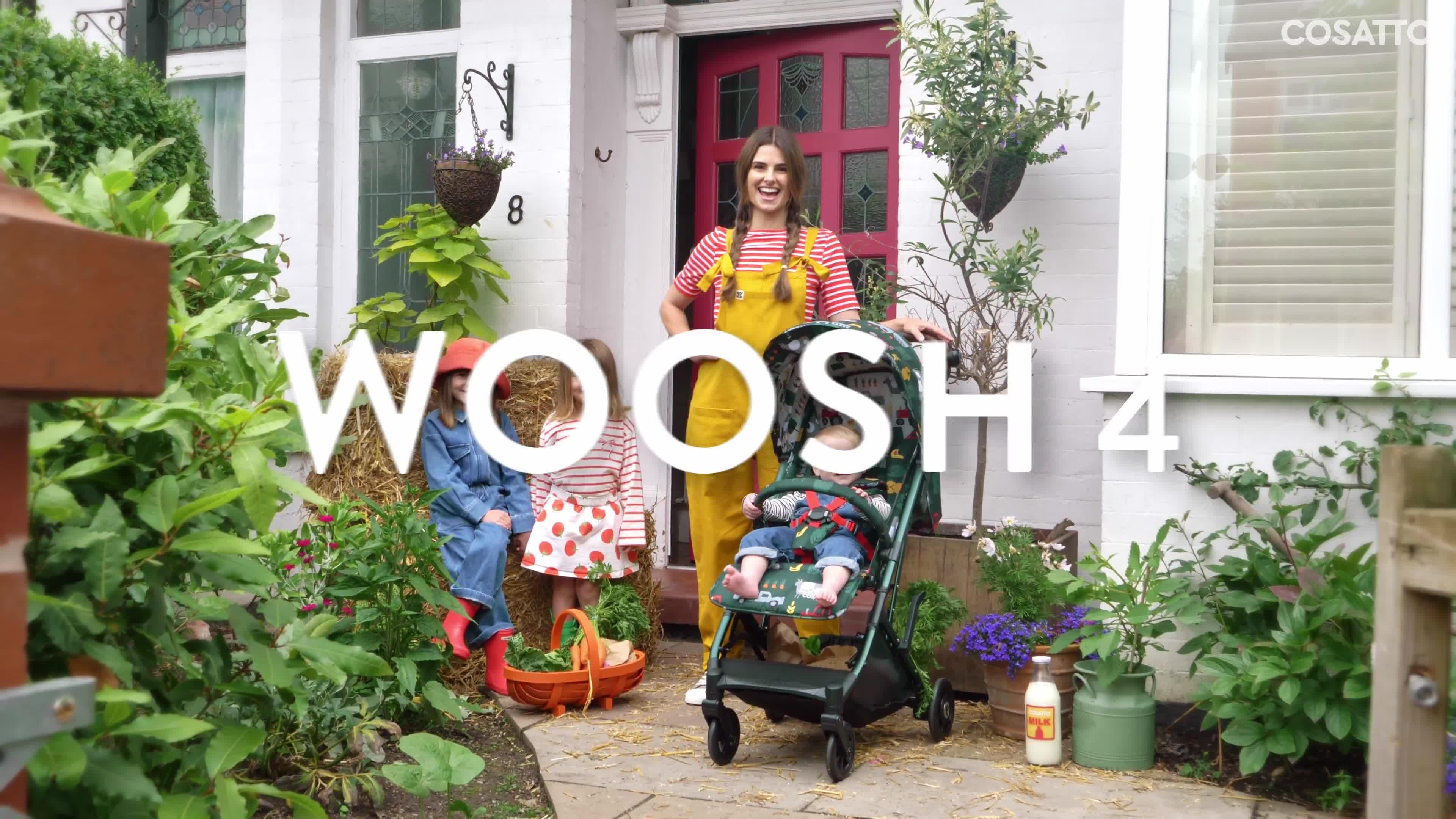 Image thumbnail 8 of 8 of Cosatto Woosh 4 Compact Fold Stroller - Lighthearted
