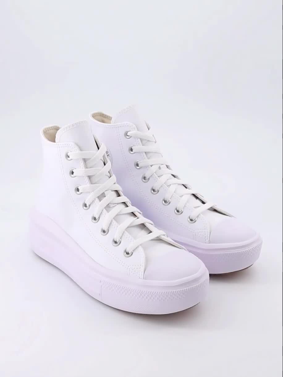 Video of converse-chuck-taylor-all-star-move-trainers-white