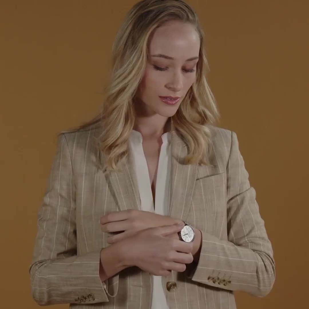 Video of boss-ladies-symphony-stainless-steel-bracelet