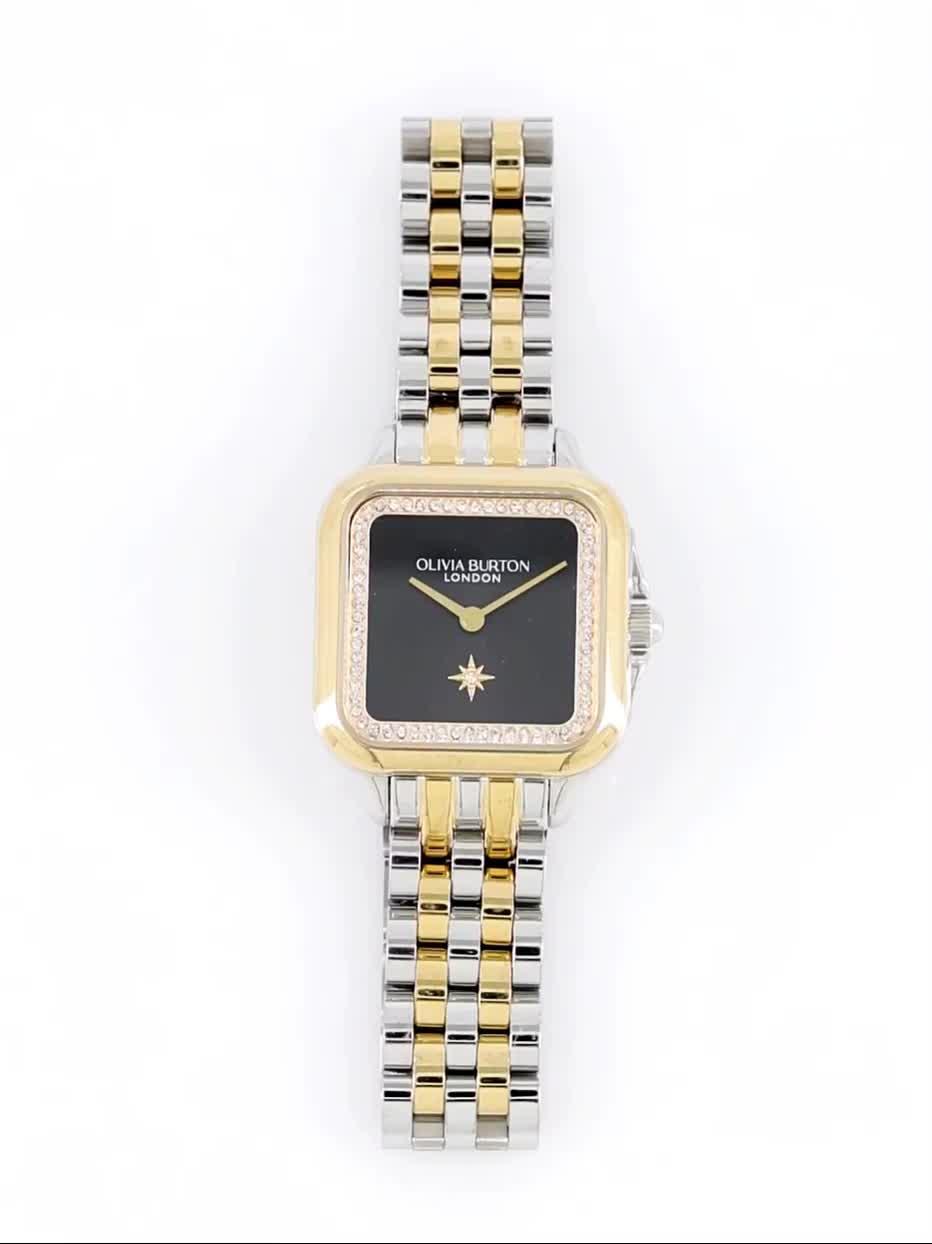 Image thumbnail 8 of 8 of Olivia Burton 28mm Stainless Steel and Gold Grosvenor Watch