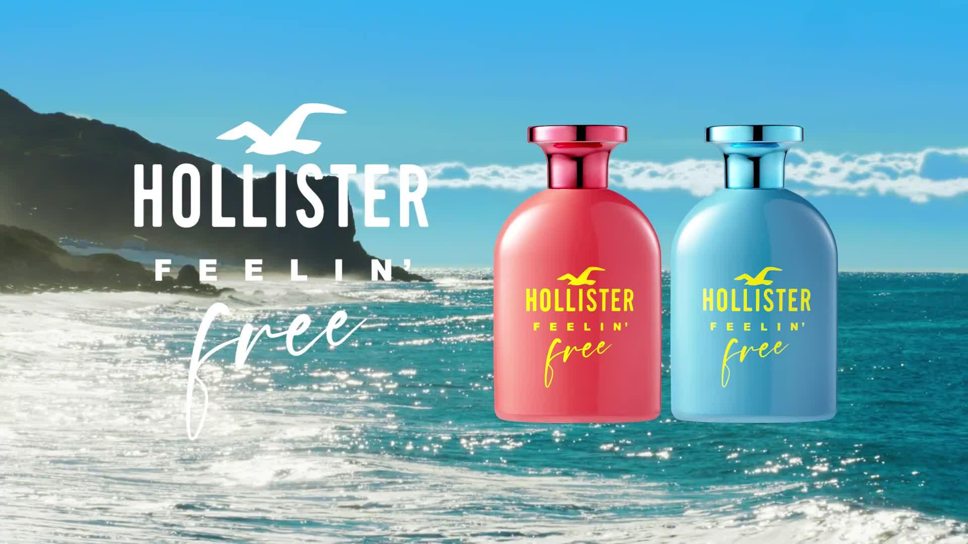 Video of hollister-feelin-free-for-her-edp-100ml