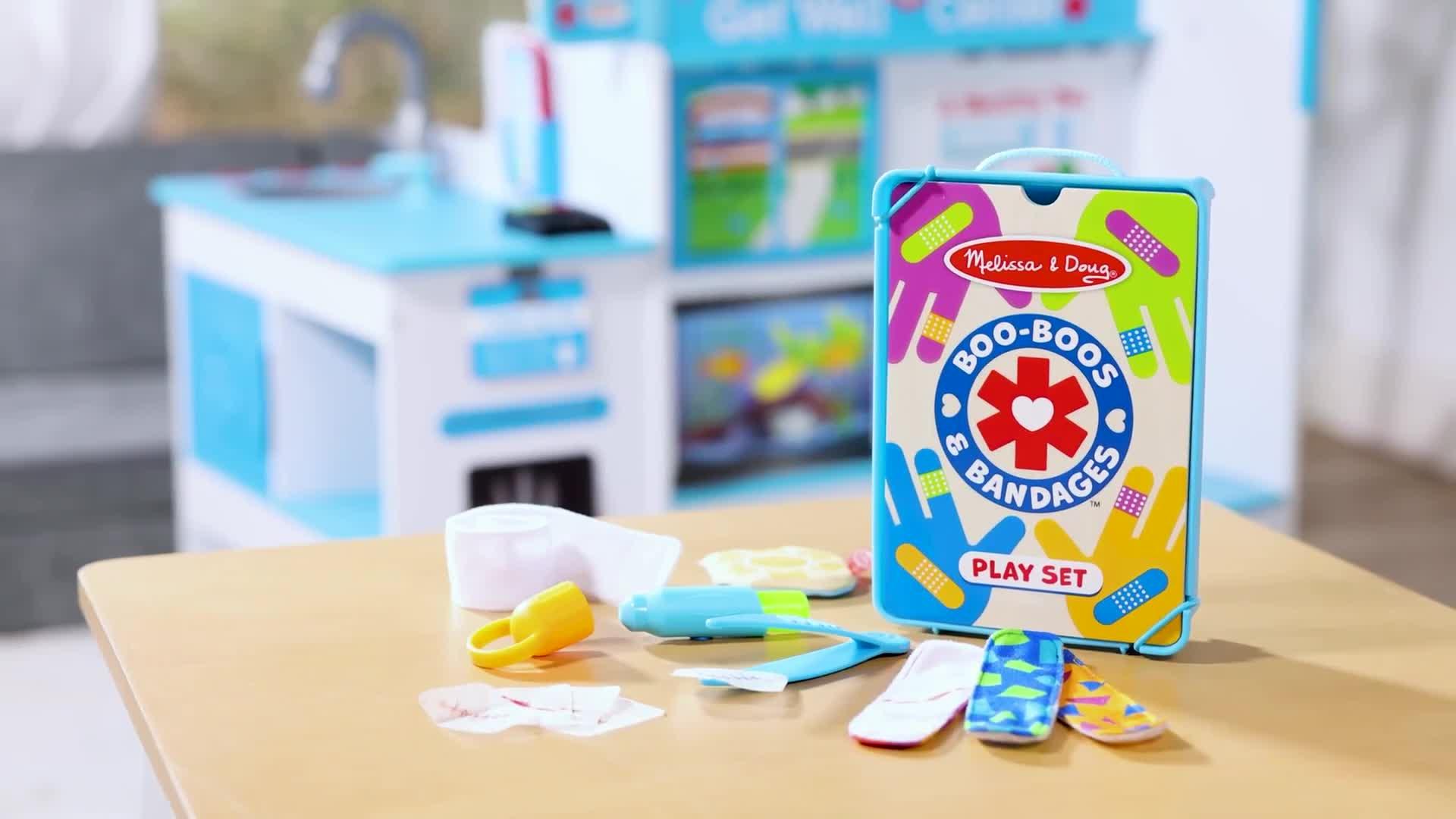 Image thumbnail 5 of 5 of Melissa & Doug Boo-Boos &amp; Bandages Reusable Play Set