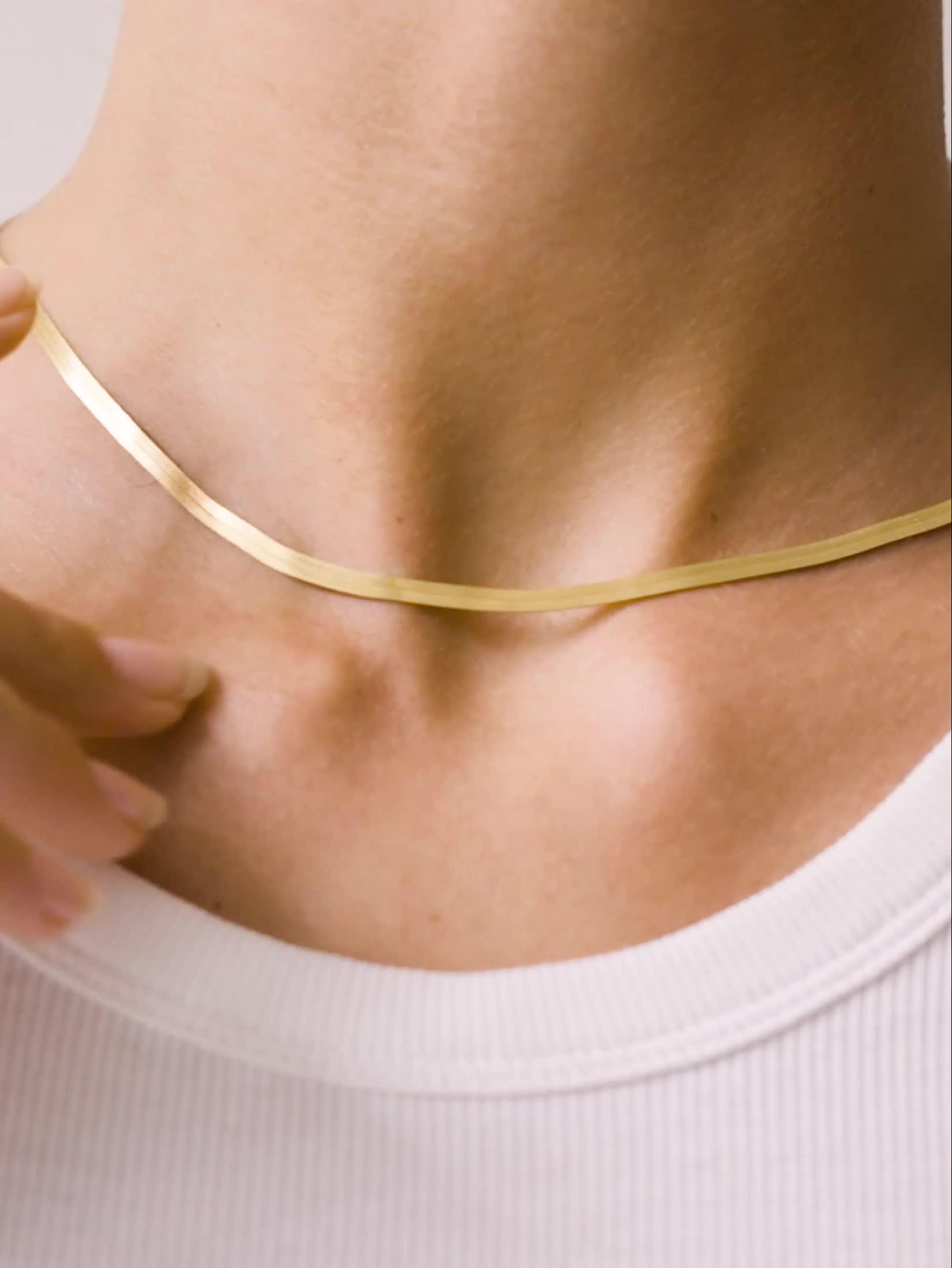 Image thumbnail 5 of 5 of ENAMEL Copenhagen ,Caroline 18k Gold Plated  Sterling Silver Necklace