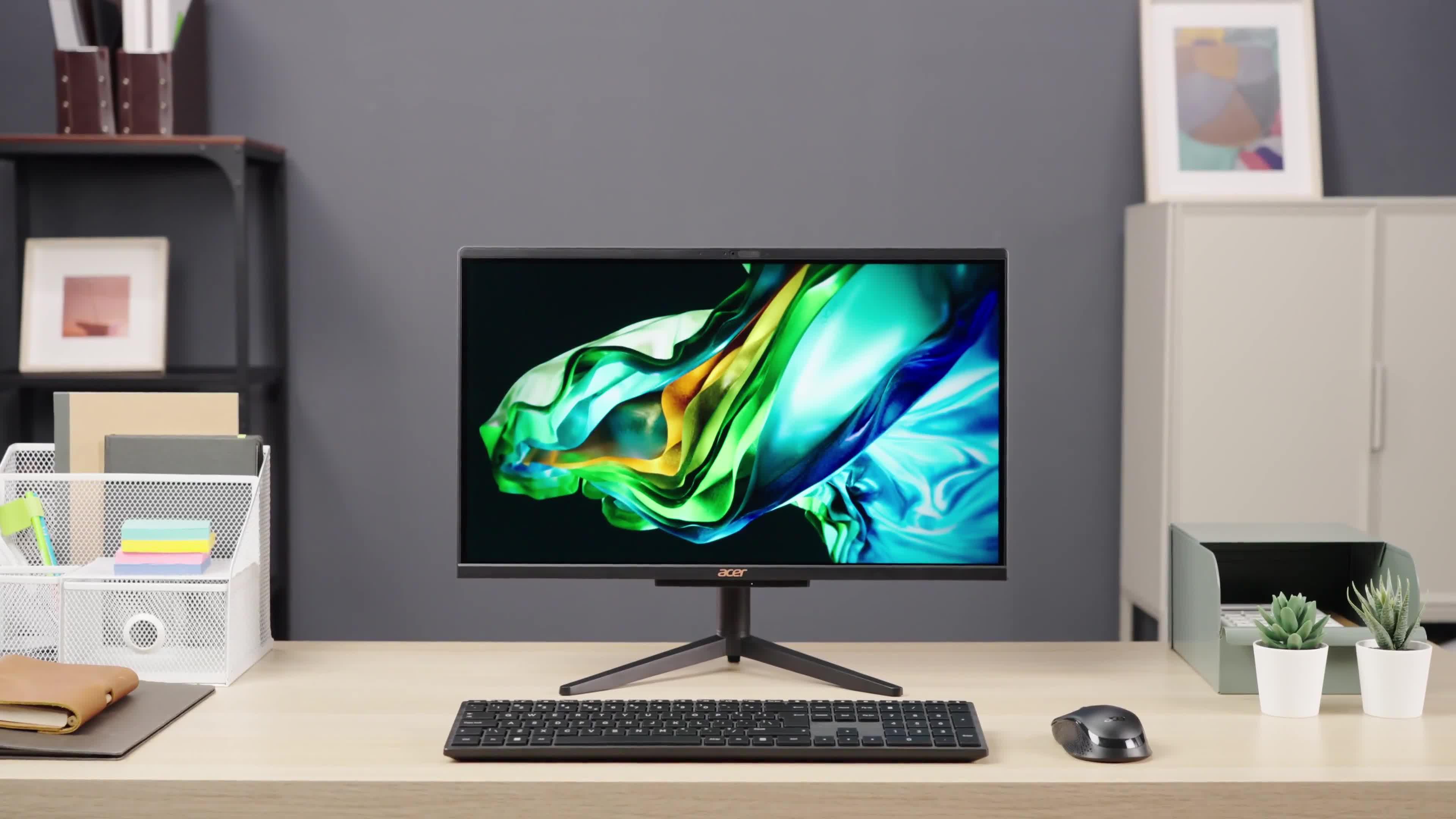 Video of acer-aspire-215in-fhd-all-in-one-desktop-intel-i3-n305-8gb-ram-512gb-ssd-black