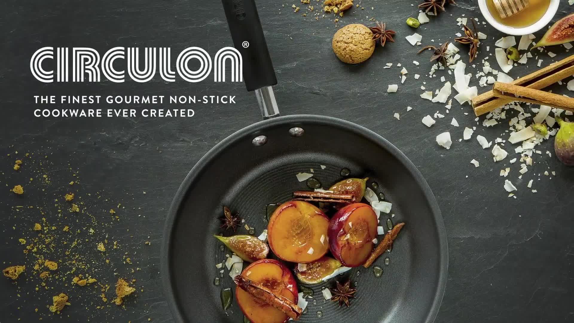 Video of circulon-total-stainless-steel-skillet-25cm