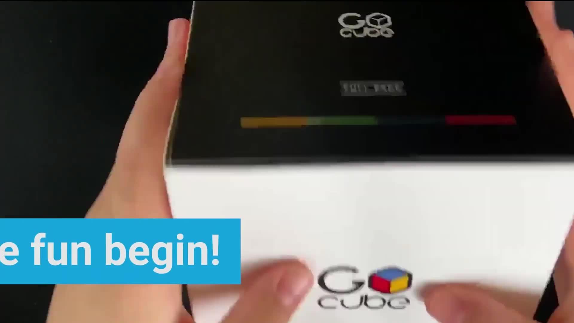 Video of gocube-smart-amp-connected-rubiksnbspcube-puzzle