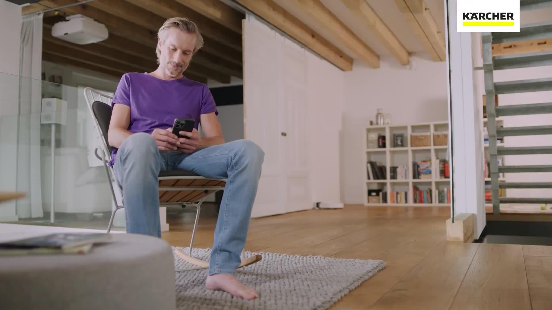 Video of karcher-rcv-3-robot-vacuum-cleaner