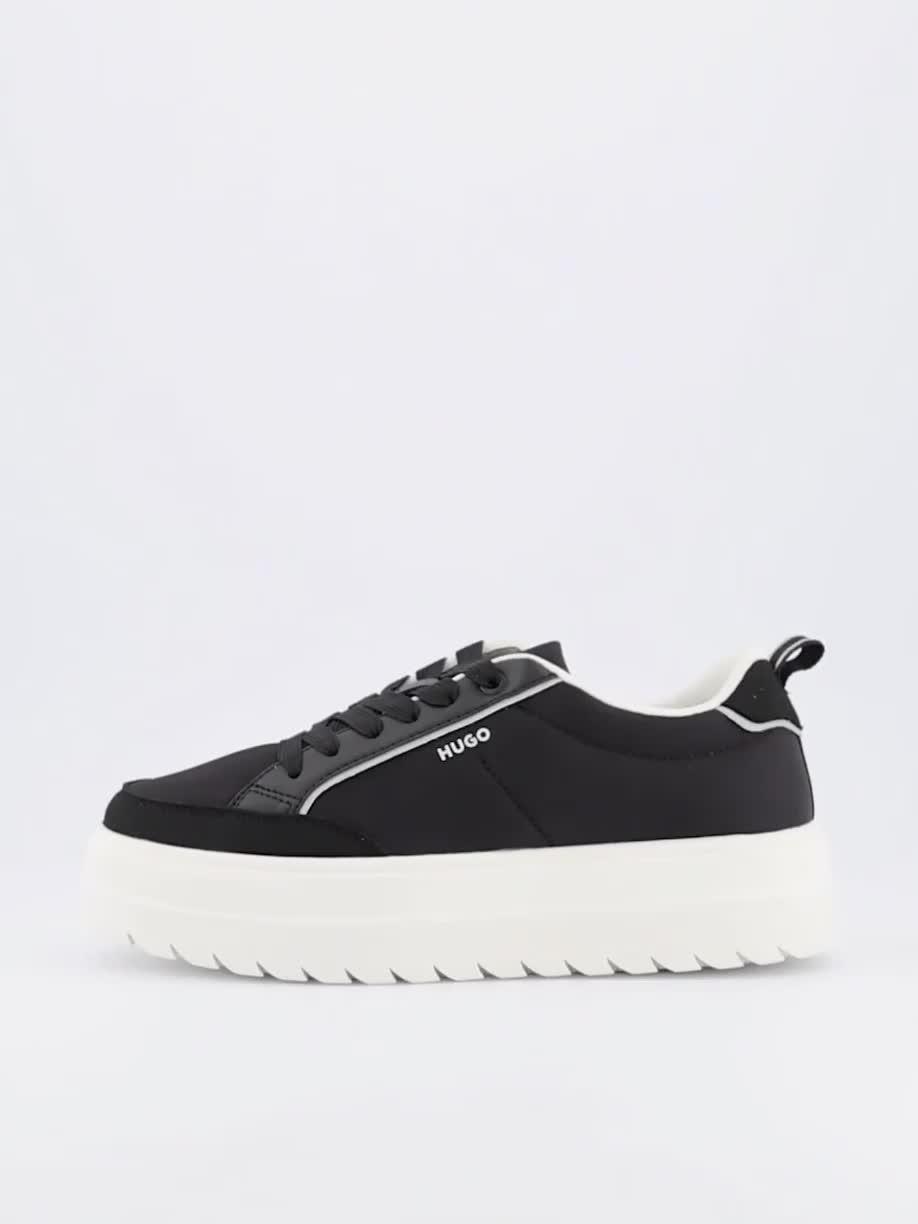 Video of hugo-lyssa-tennis-trainers-black