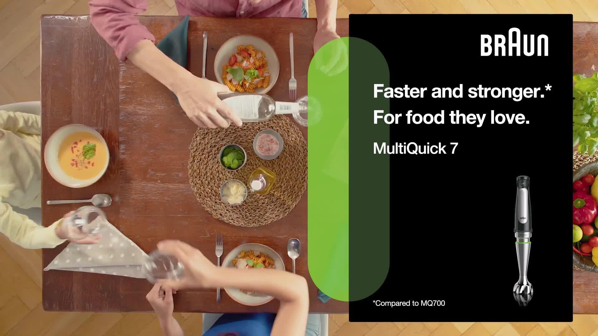 Image thumbnail 7 of 7 of Braun MQ7045X MultiQuick 7 Hand Blender - Black 202/8262