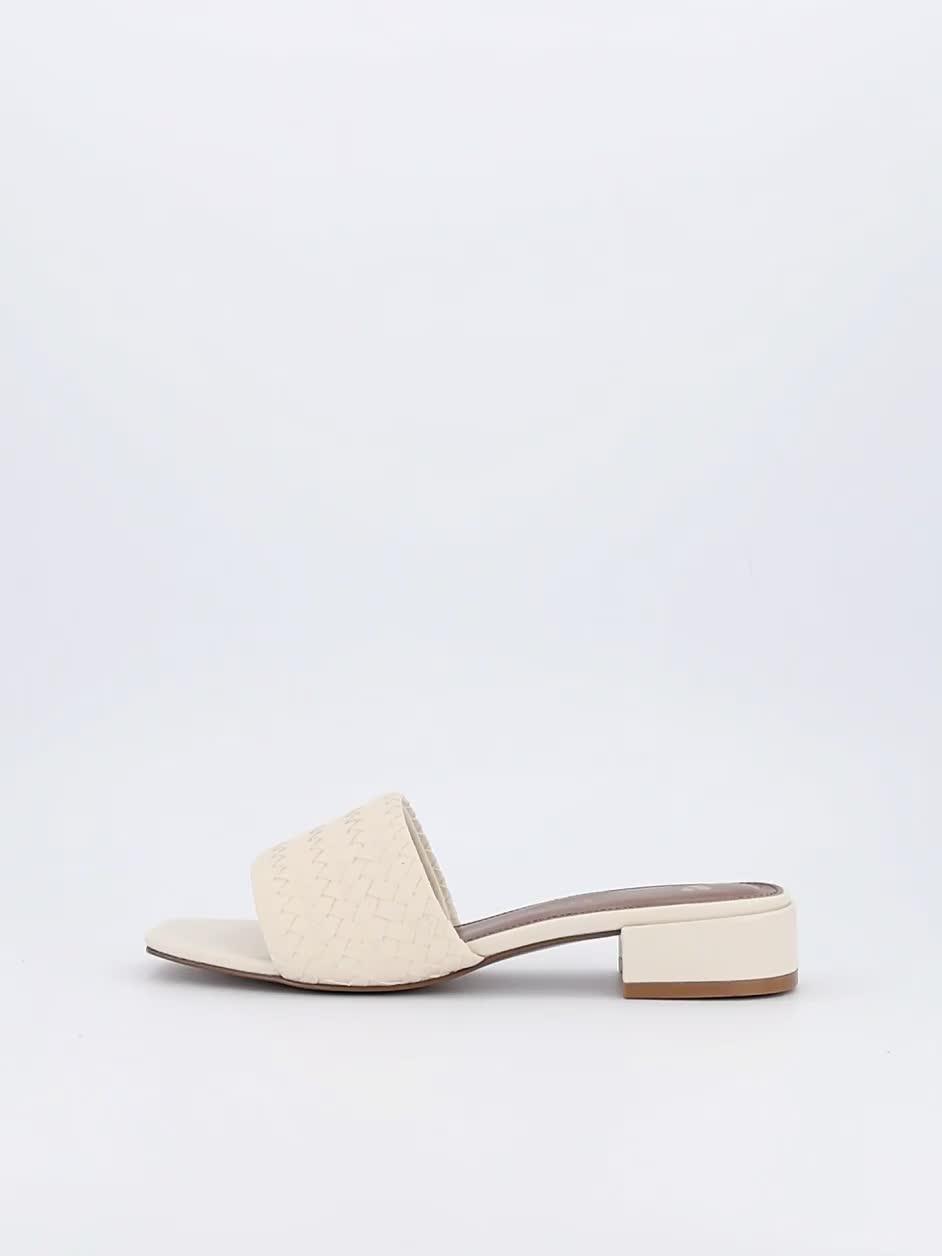 Video of v-by-very-weave-low-heel-sliders-cream