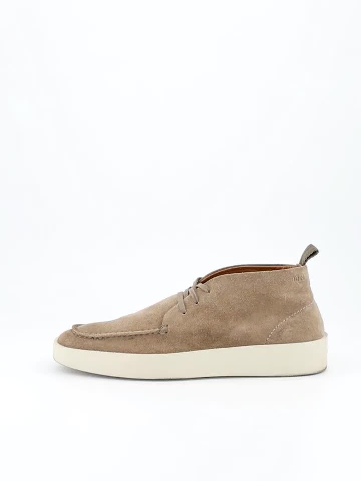 Video of boss-clay-suede-desert-boots-light-brown