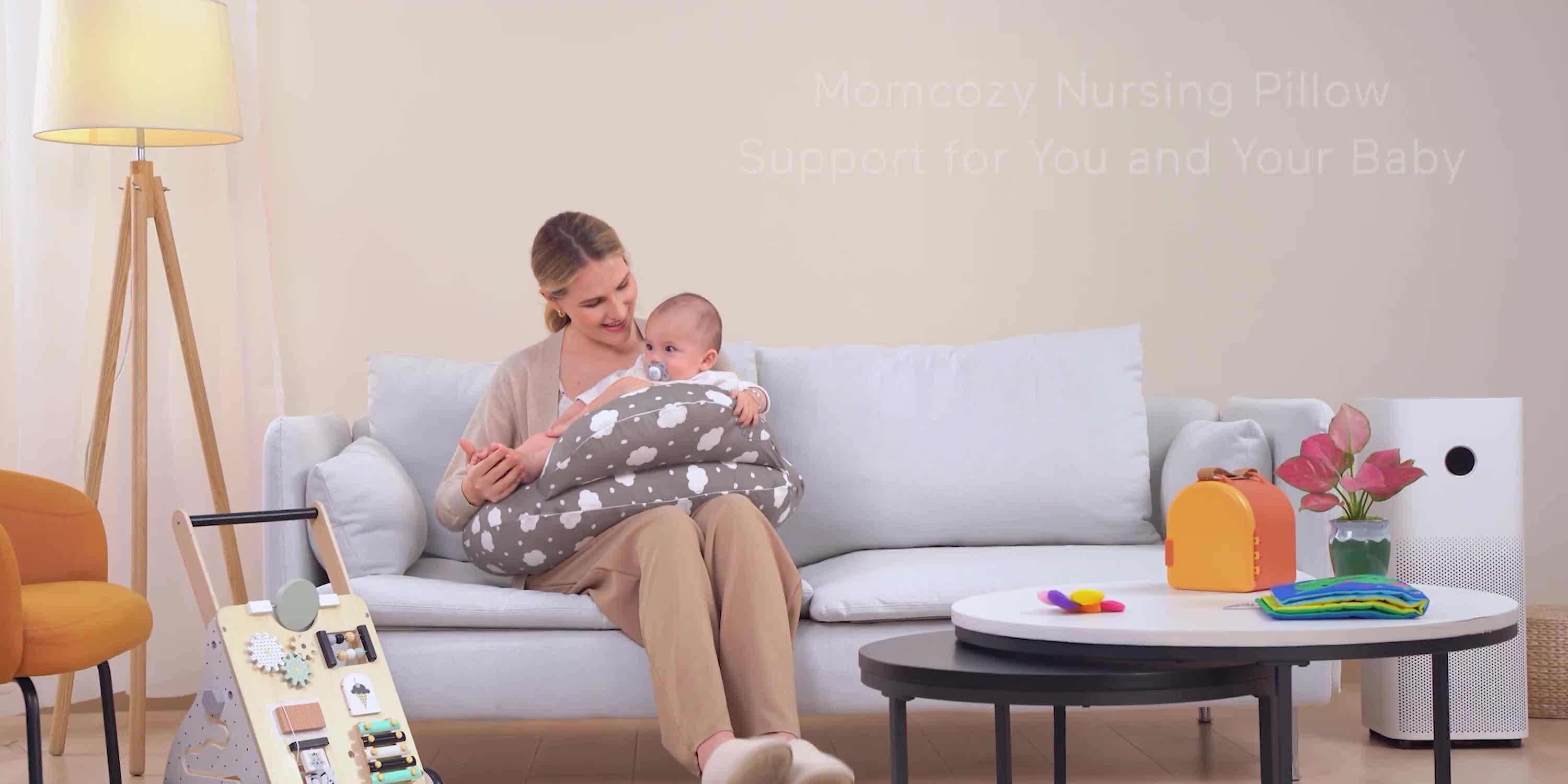 Momcozy NP001-WG11NB-A Adjustable Nursing Pillow Littlewoods