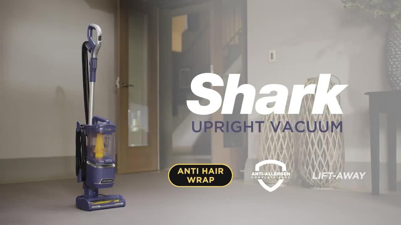 Video of shark-anti-hair-wrap-upright-vacuum-cleaner-with-lift-away-nz691uk