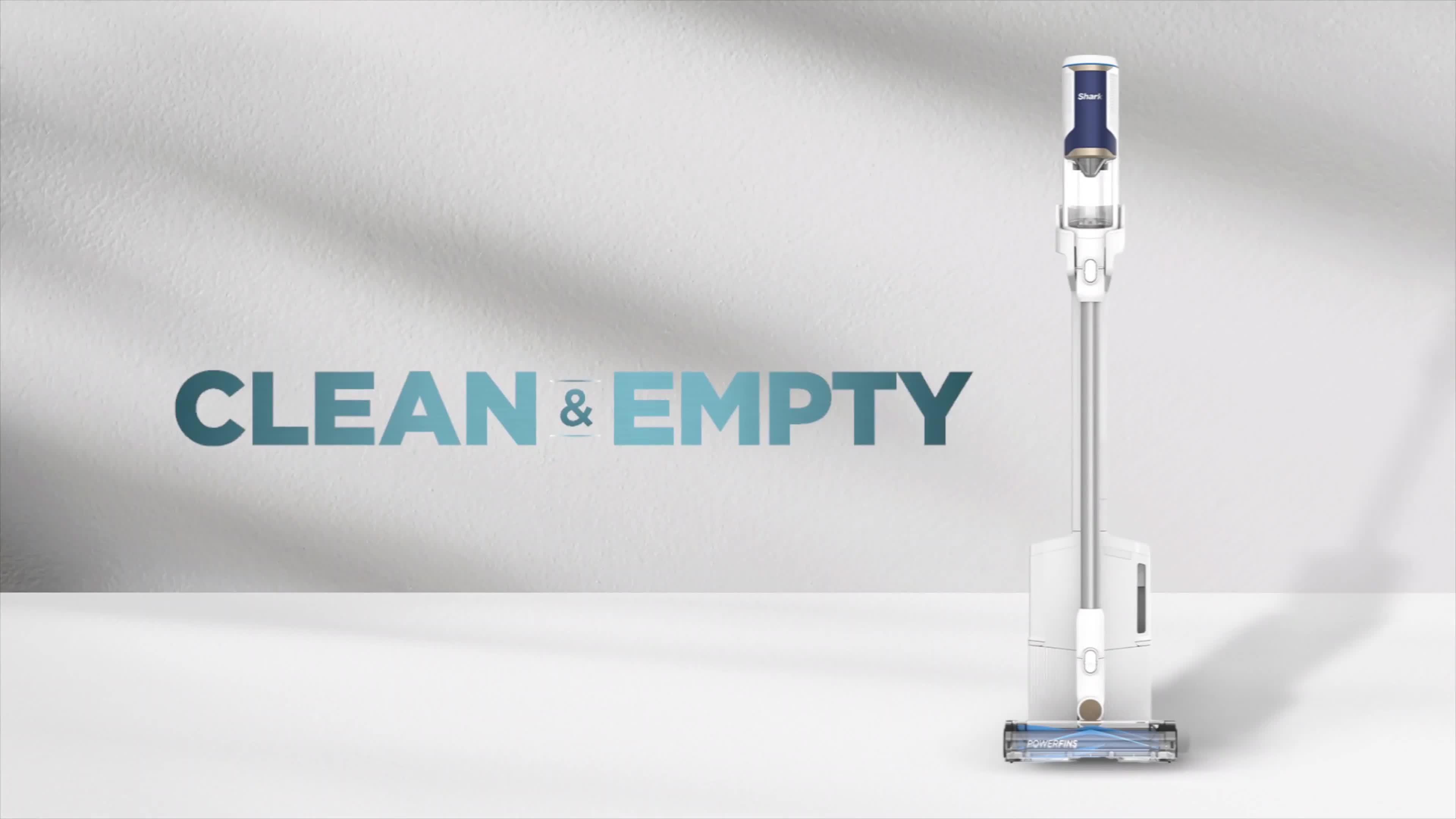 Video of shark-clean-amp-empty-cordless-vacuum-cleaner-amp-auto-empty-system-bu3521uk