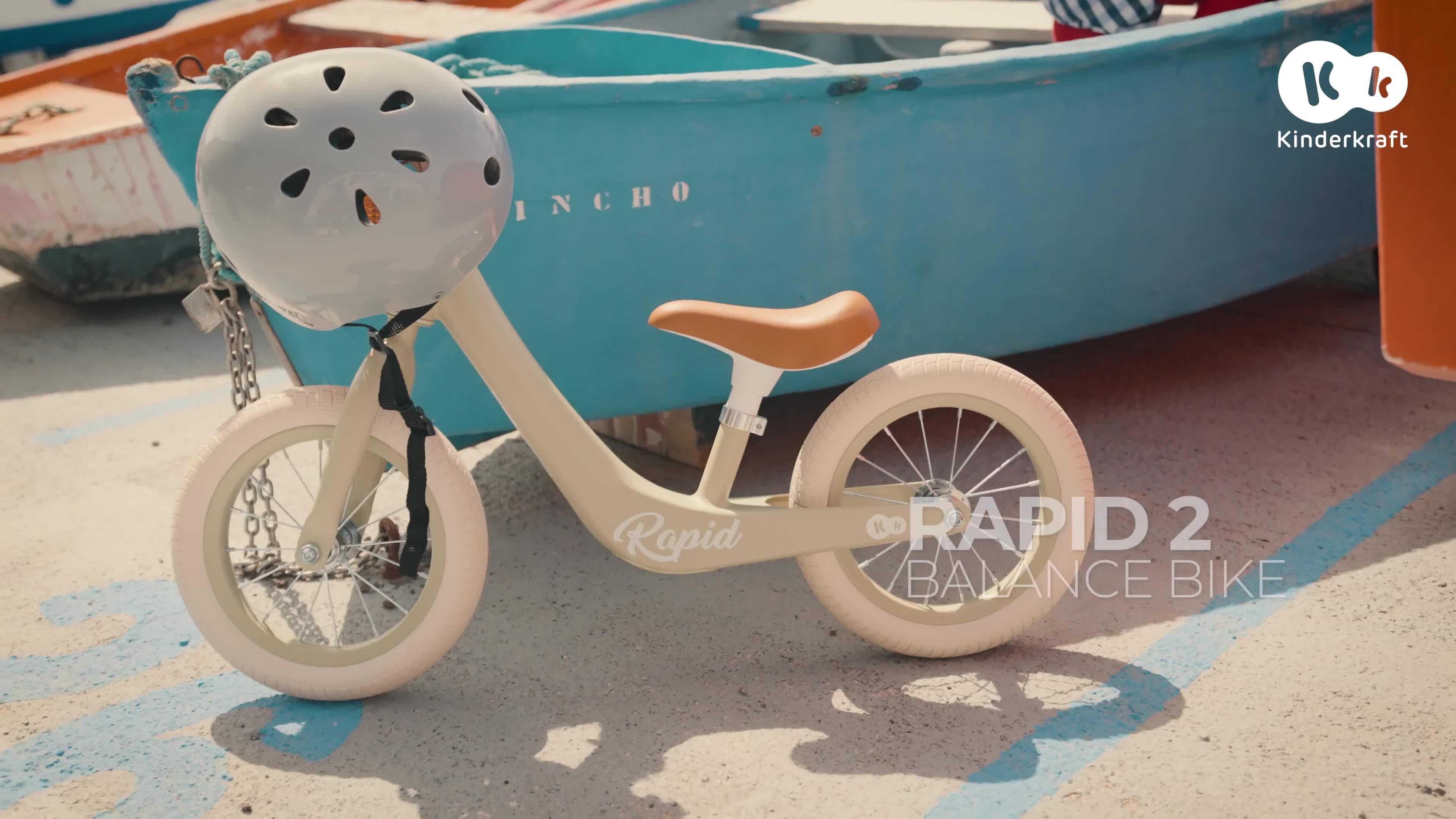 Image thumbnail 8 of 8 of Kinderkraft Rapid 2 Balance Bike - Pink