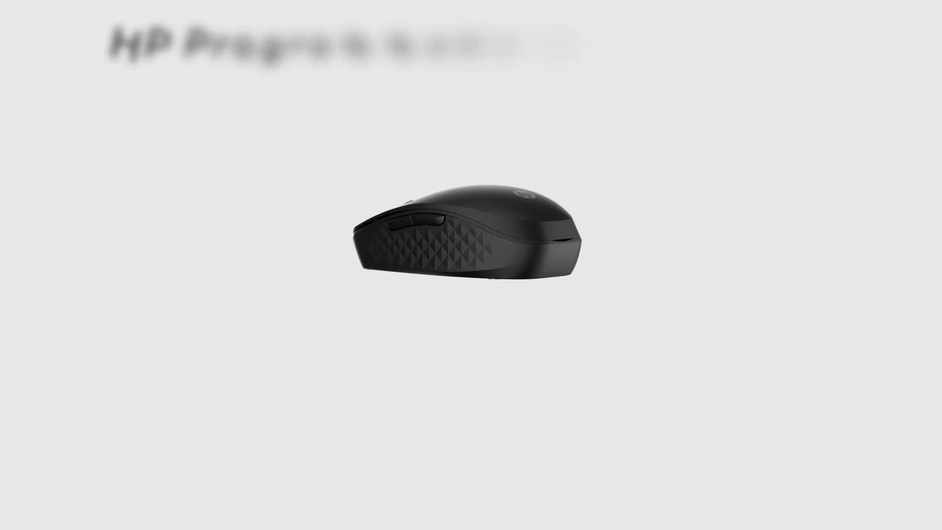 Video of hp-420-programmable-wireless-mouse-6-programmable-buttons-multi-surface-sensor-nbspchrome-pc-mac-up-to-24-months-battery-nbspblack