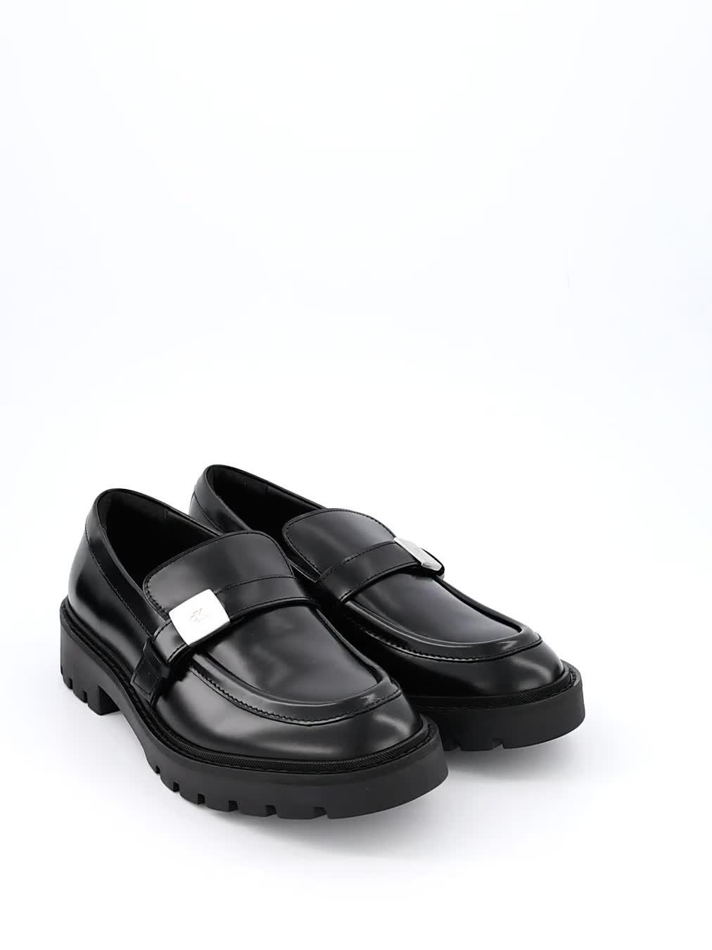 Video of calvin-klein-jeans-combat-loafer-black