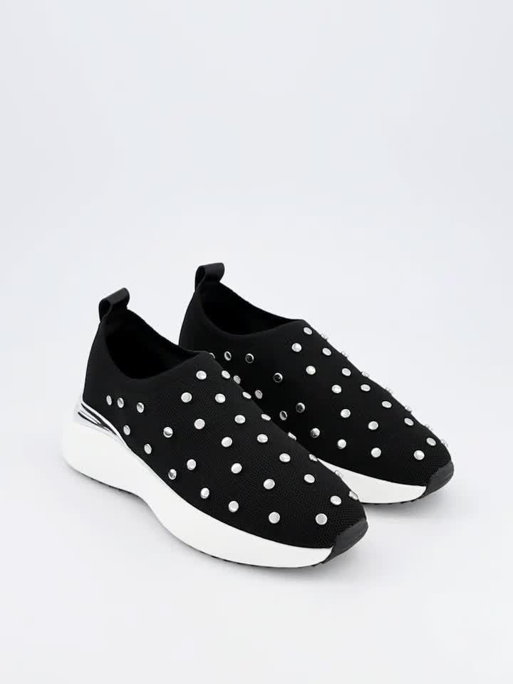 Video of dkny-zamora-slip-on-sneaker