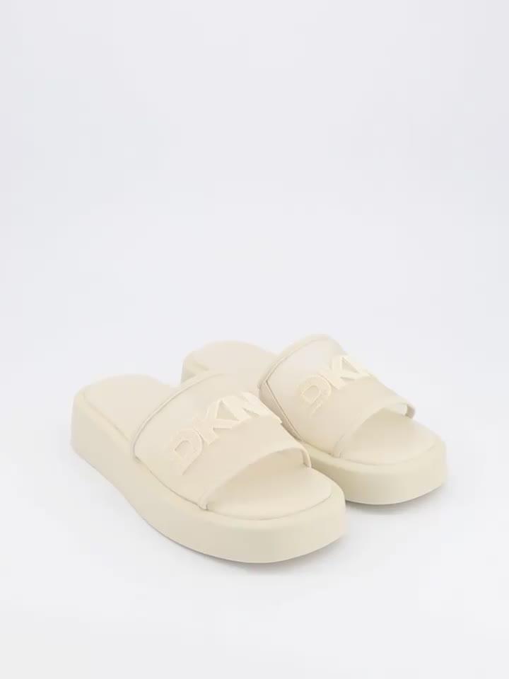 Video of dkny-orion-logo-mesh-pl-white