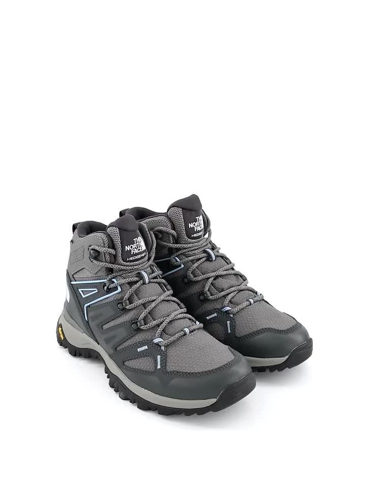 Video of the-north-face-womens-hedgehog-mid-gore-tex-hiking-bootss-grey