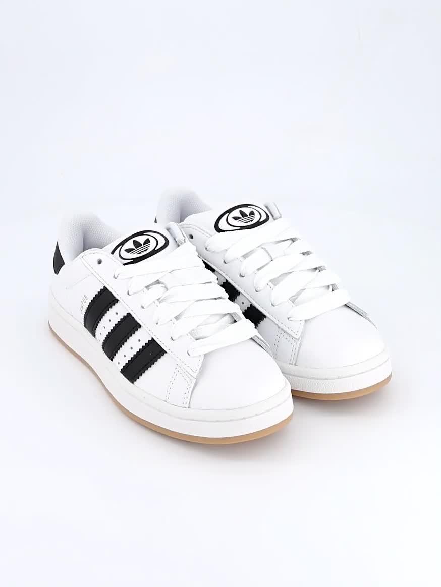 Image thumbnail 8 of 8 of adidas Originals Unisex Campus 00S Trainers - White/Black
