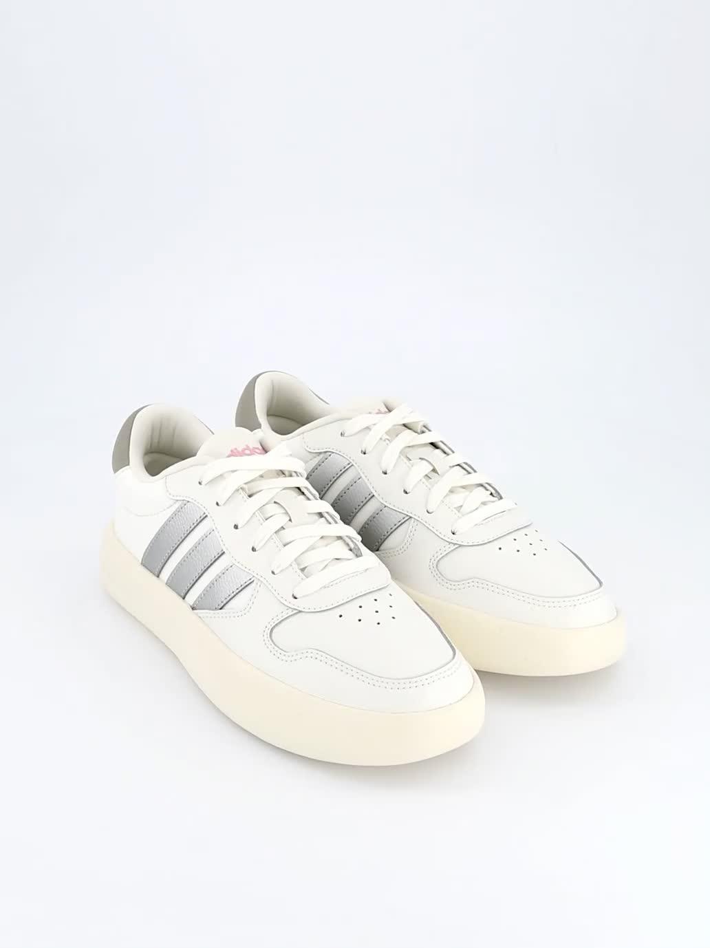 Video of adidas-sportswear-womens-litecourt-trainers-whitesilver