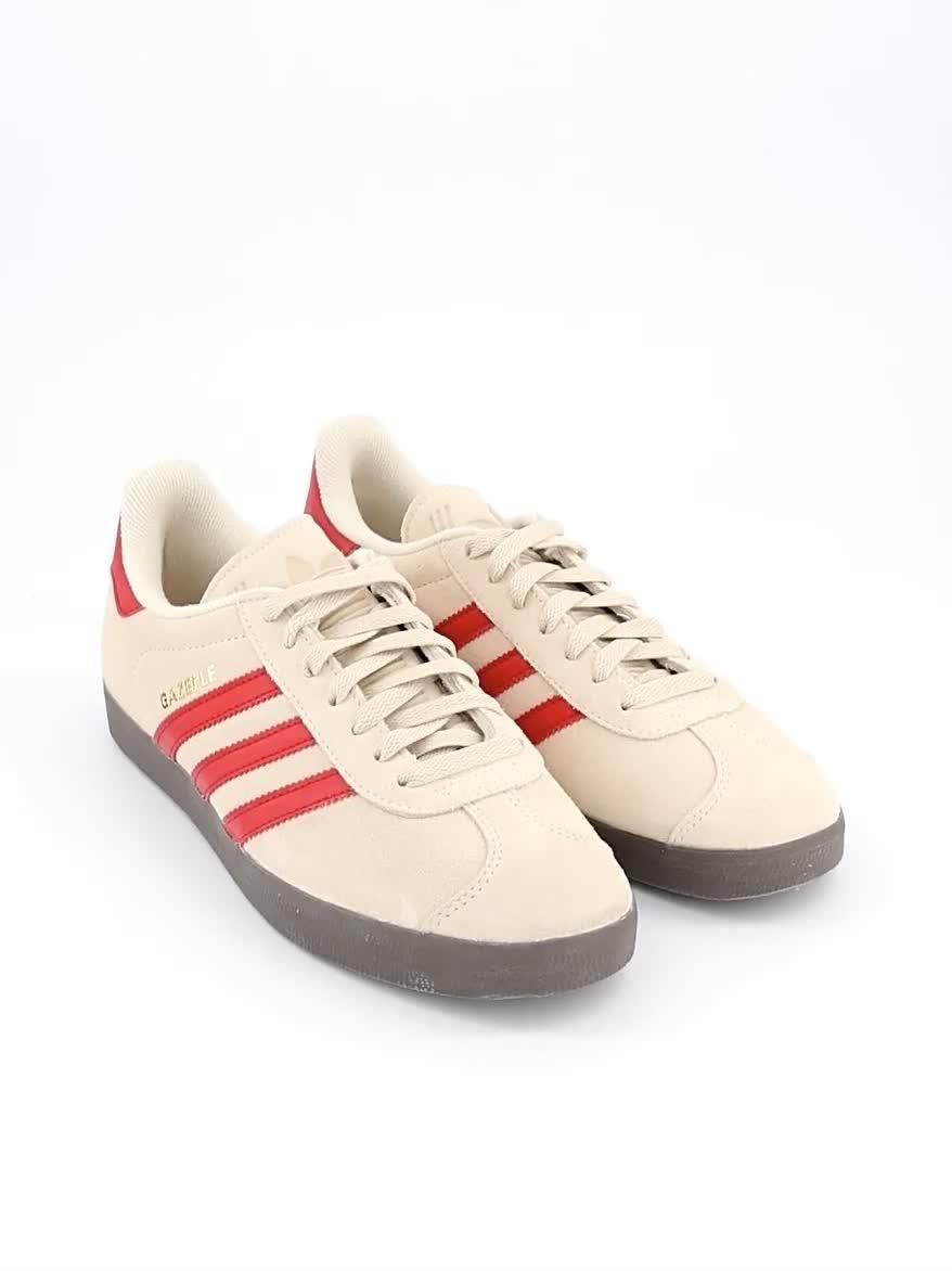 adidas Originals Mens Gazelle Trainers Beige Littlewoods
