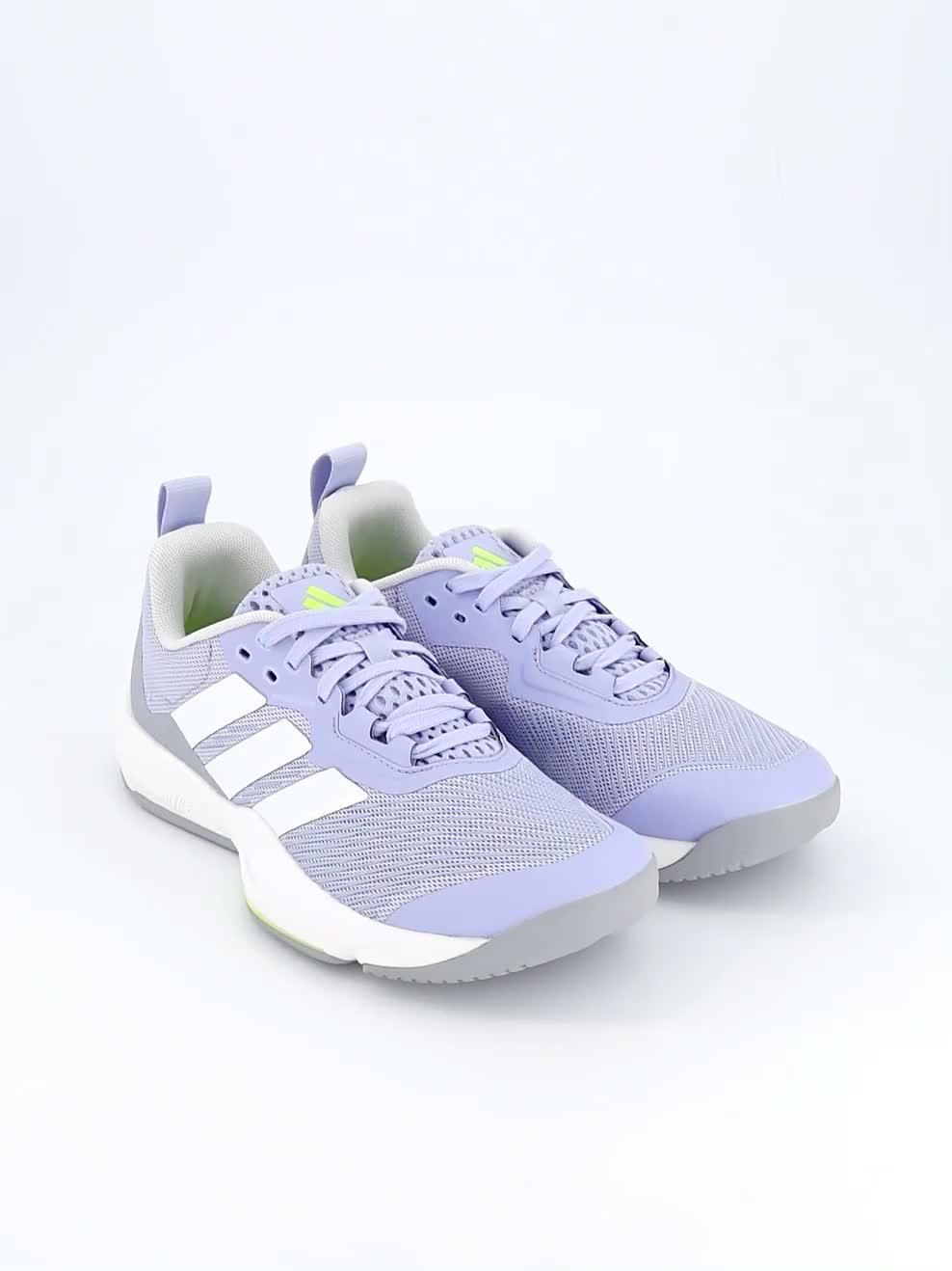 Video of adidas-womens-training-rapidmove-2-trainers-violet-tonecloud-white