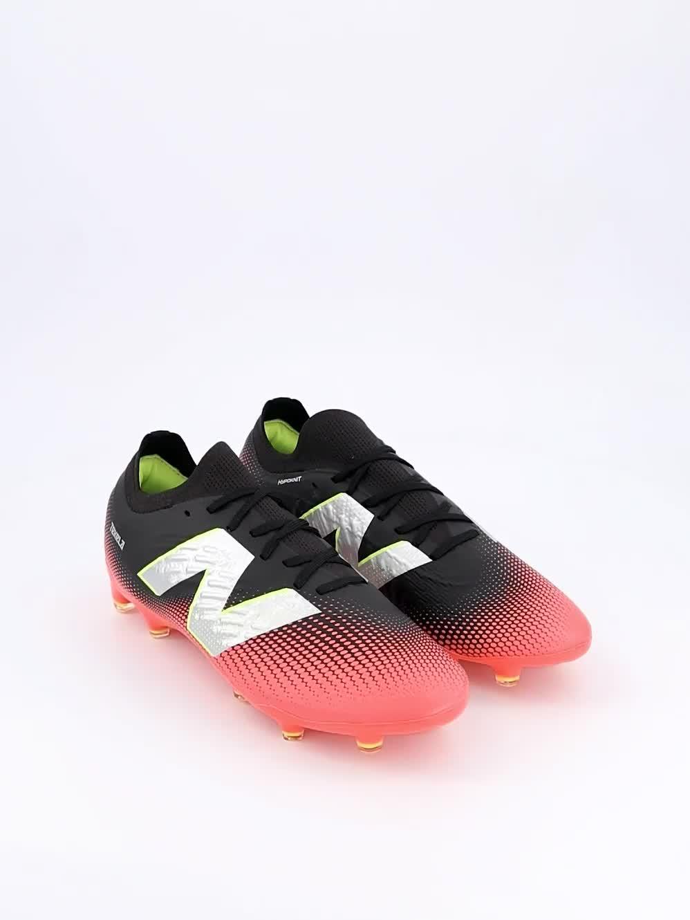 Image thumbnail 7 of 7 of New Balance Mens Tekela Magia V4 Low Laced Firm Ground Football Boots - Black/Red