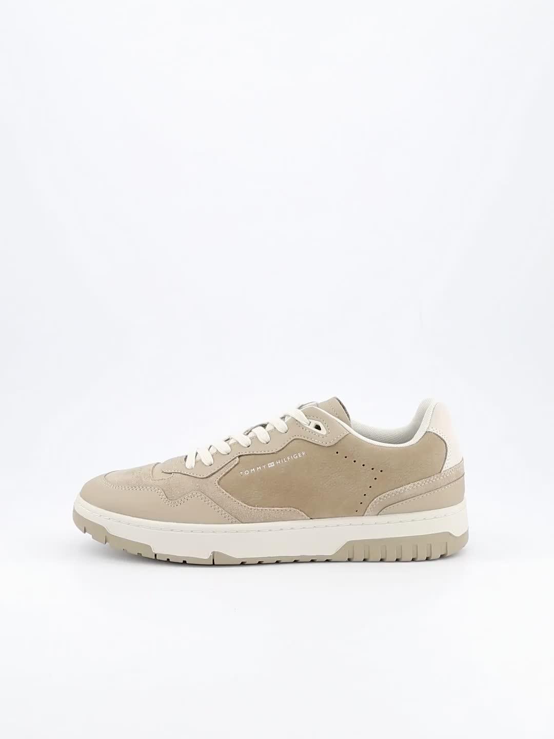 Image thumbnail 7 of 7 of Tommy Hilfiger Basket Better Premium Mix Trainers - Beige