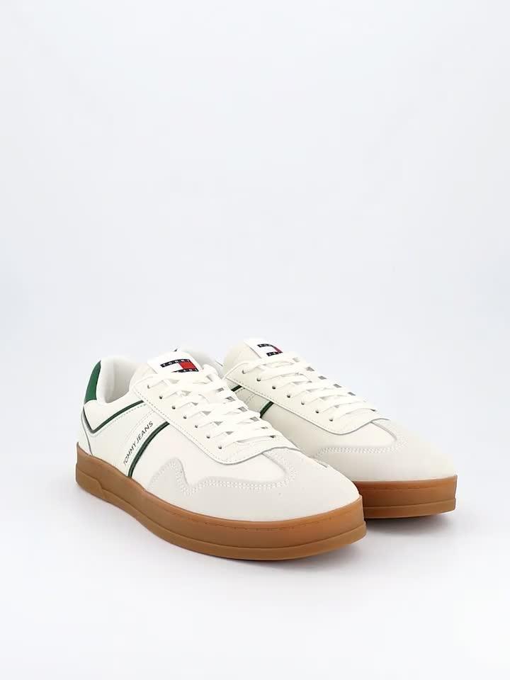 Image thumbnail 7 of 7 of Tommy Jeans The Greenwich Leather Trainers - Off White