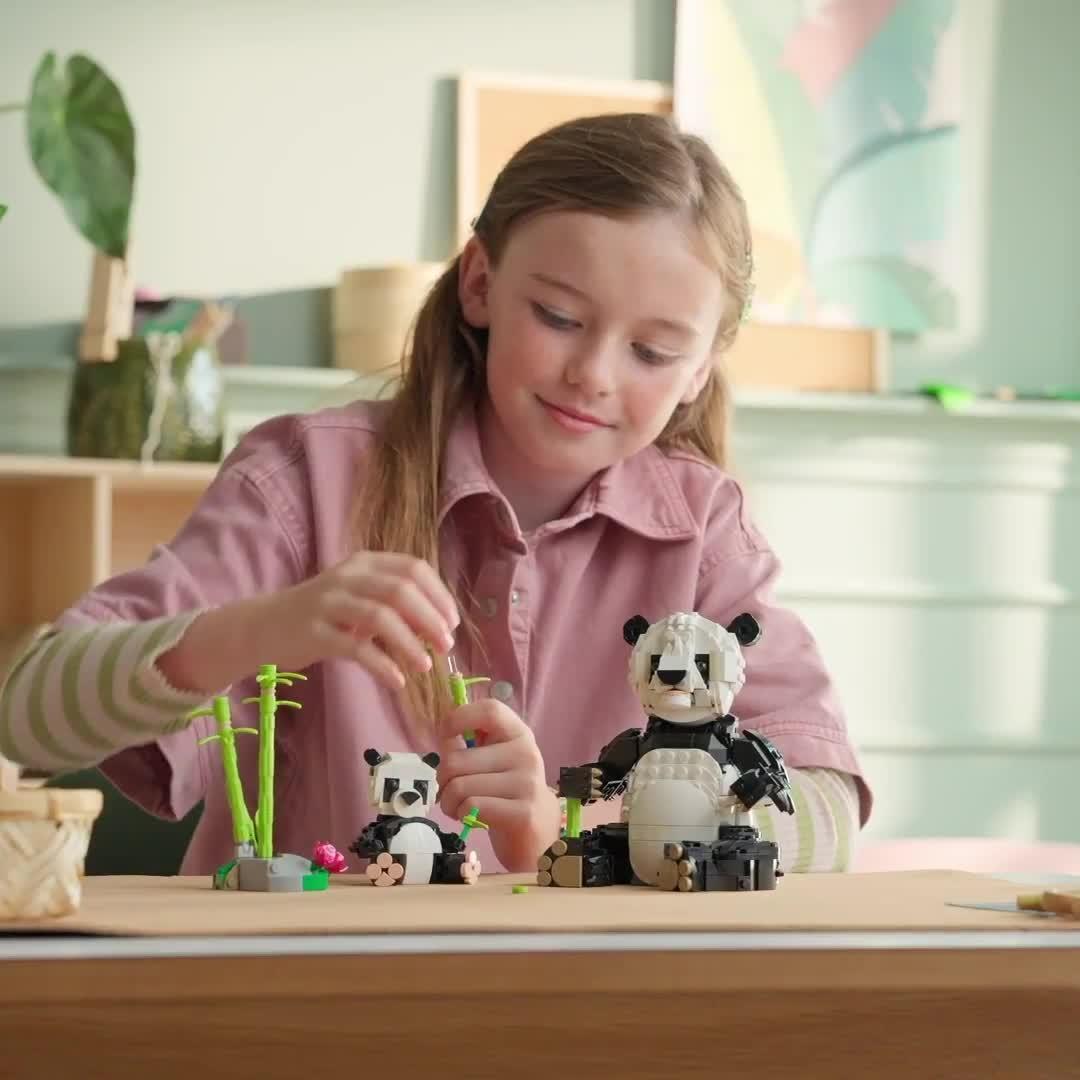 Image thumbnail 8 of 8 of LEGO Creator 3-in-1 Wild Animals: Panda Family 31165