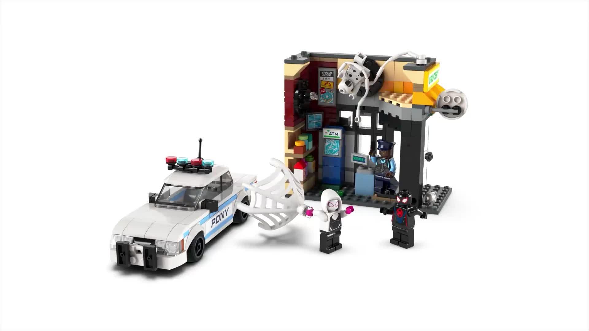 Video of lego-marvel-spider-verse-miles-morales-vs-the-spot-76311