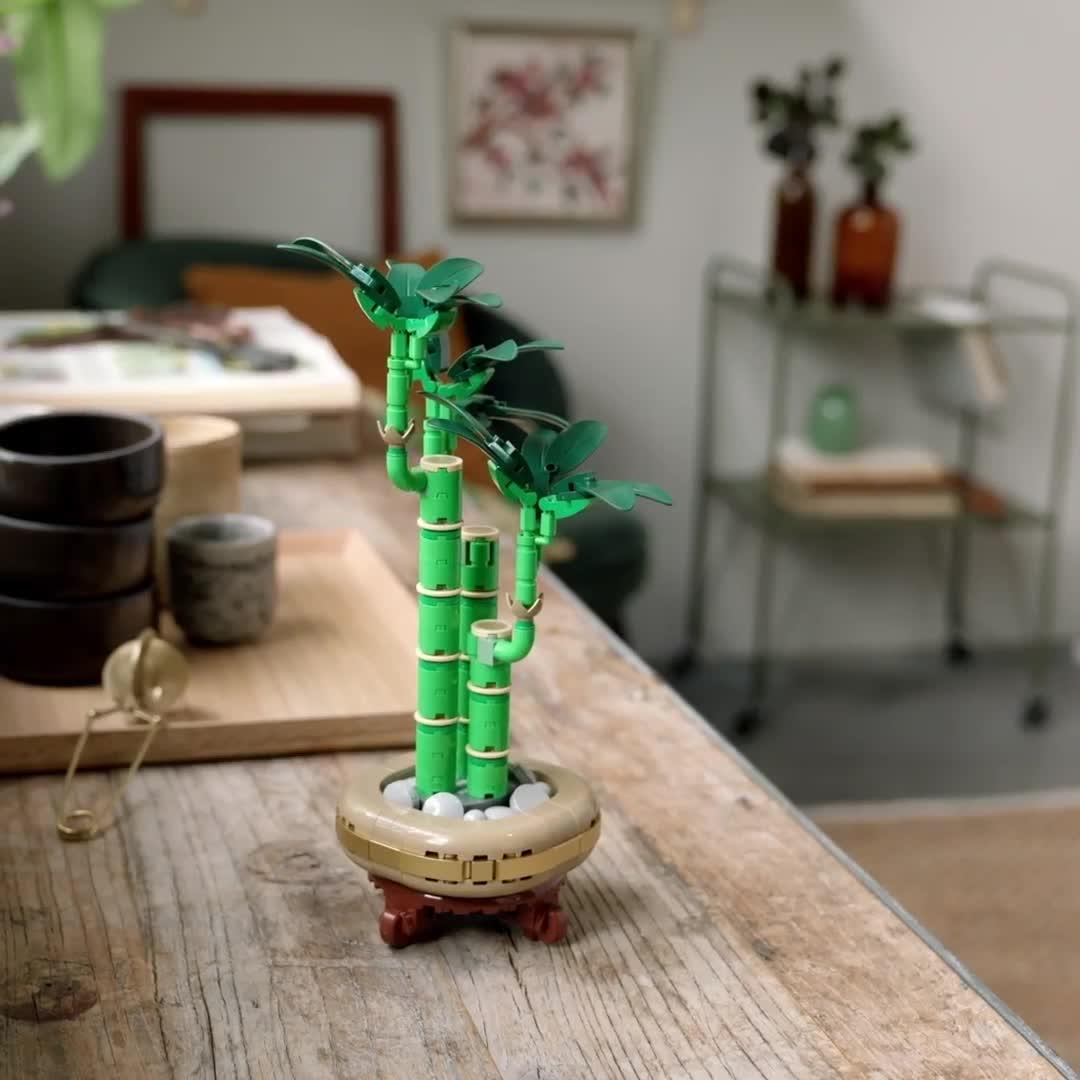 Image thumbnail 8 of 8 of LEGO Botanical Lucky Bamboo Faux Plant Set 10344