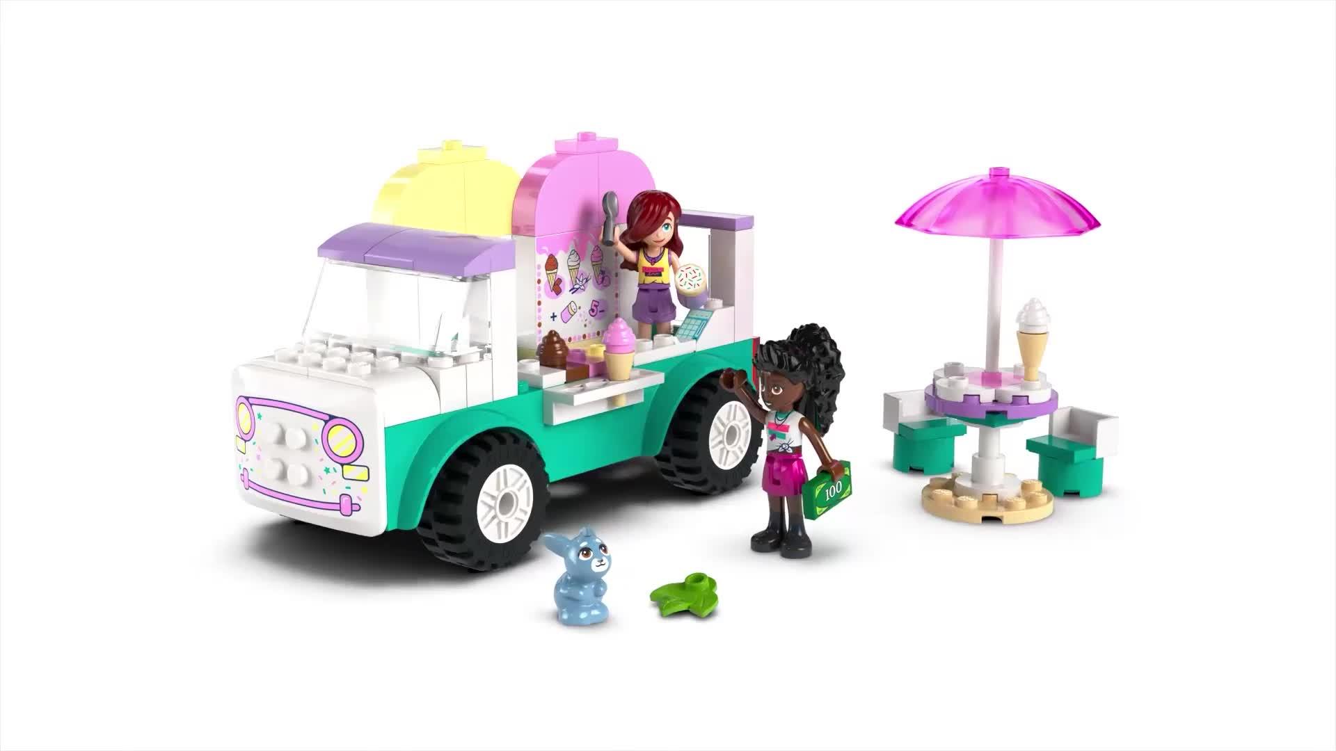 Video of lego-friends-heartlake-city-ice-cream-van-toy-42644
