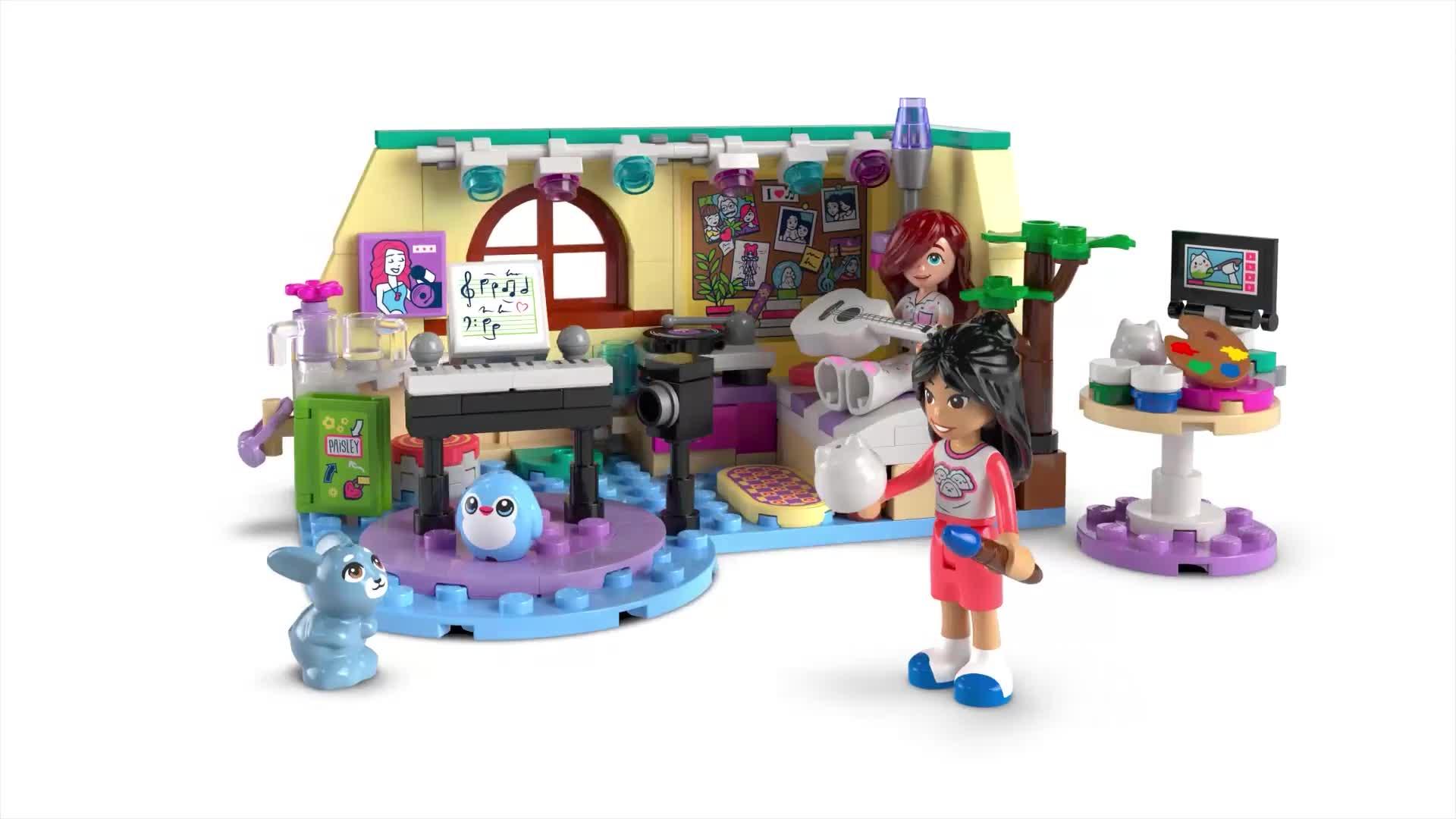 Video of lego-friends-paisleyrsquos-room-building-toy-set-42647