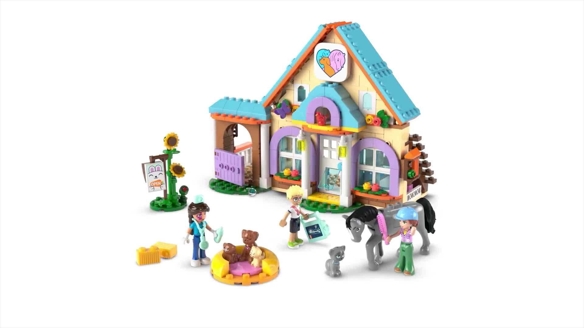 Video of lego-friends-horse-and-pet-vet-clinic-set-42651