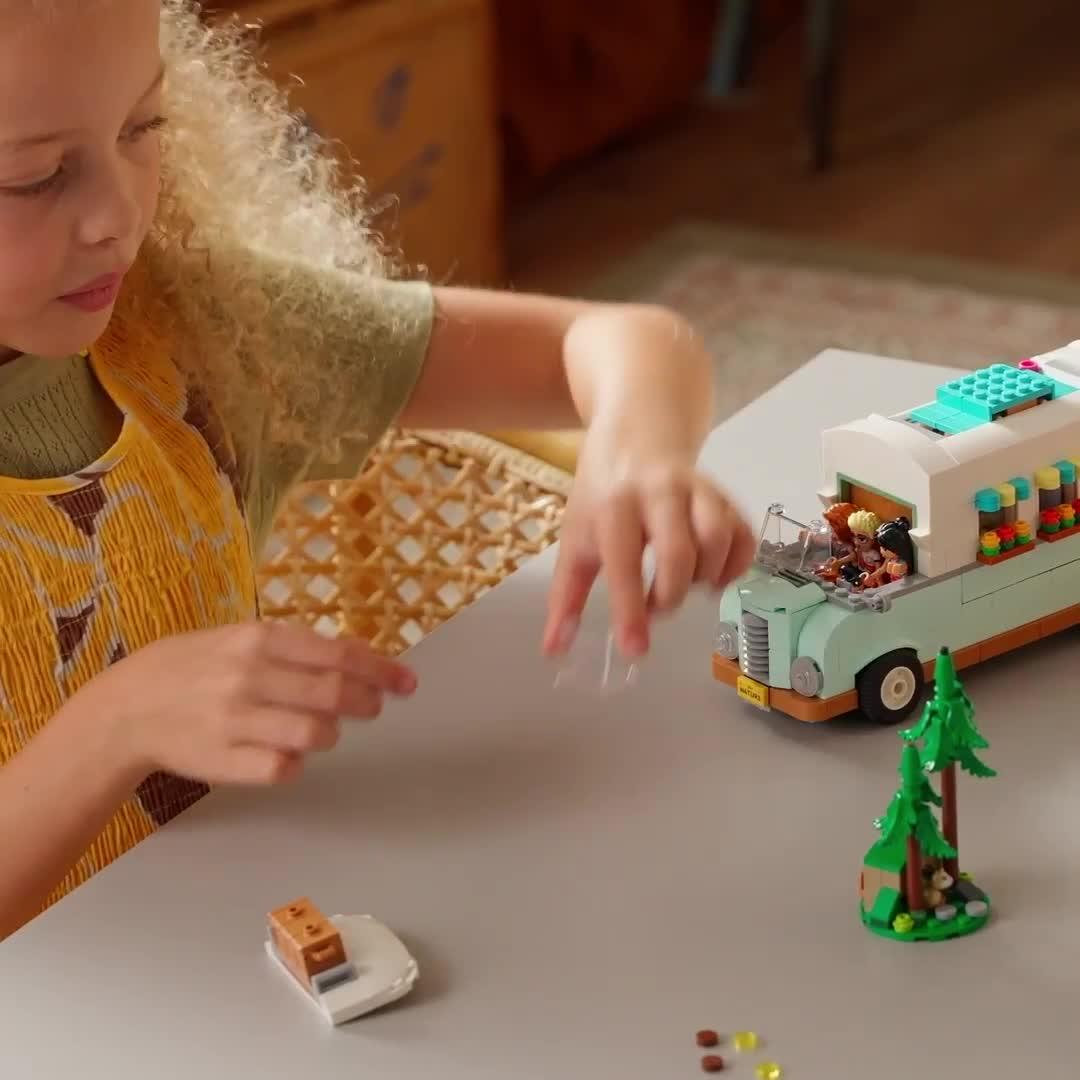 Video of lego-friends-friendship-camper-van-adventure-42663