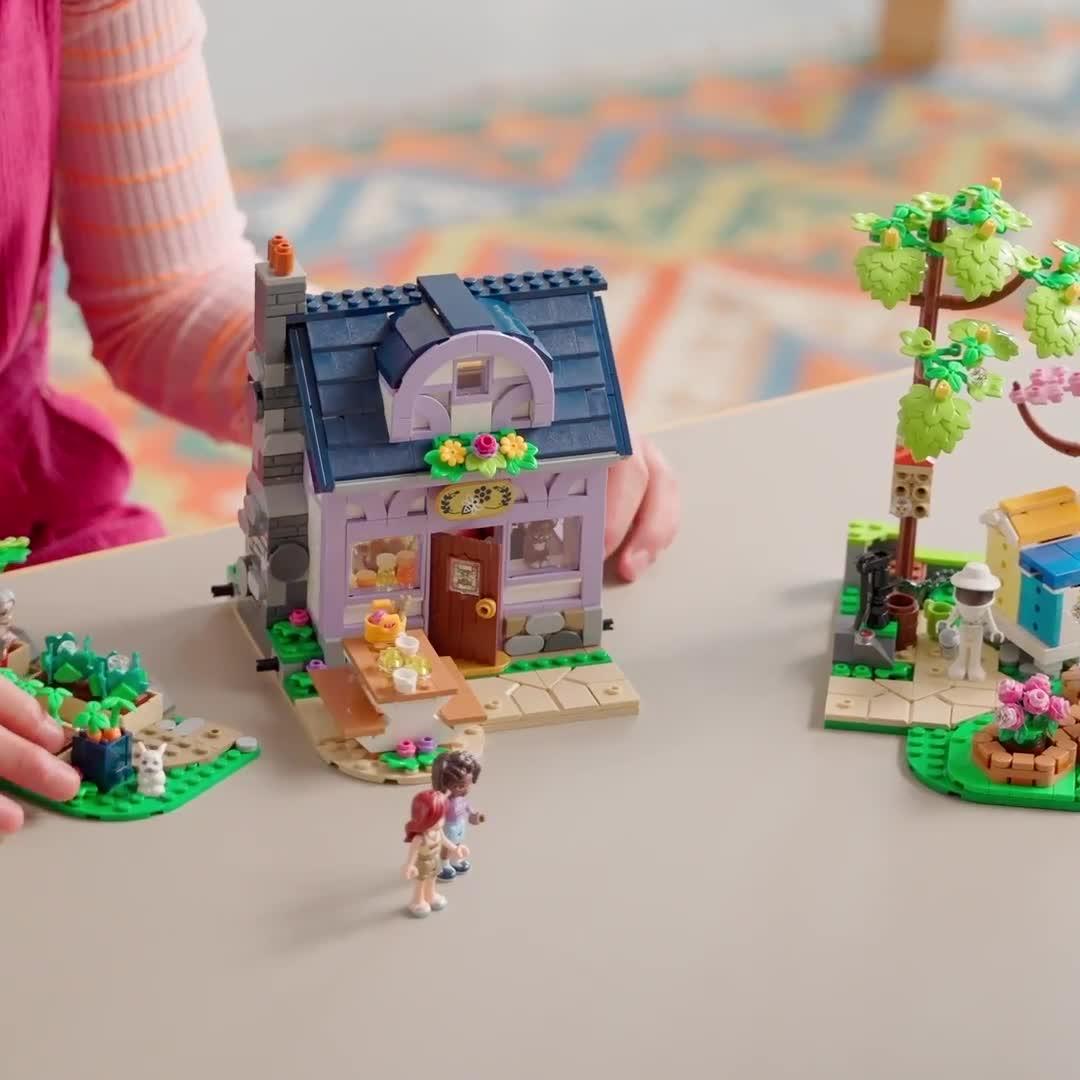Video of lego-friends-beekeepersrsquo-house-and-flower-garden-42669