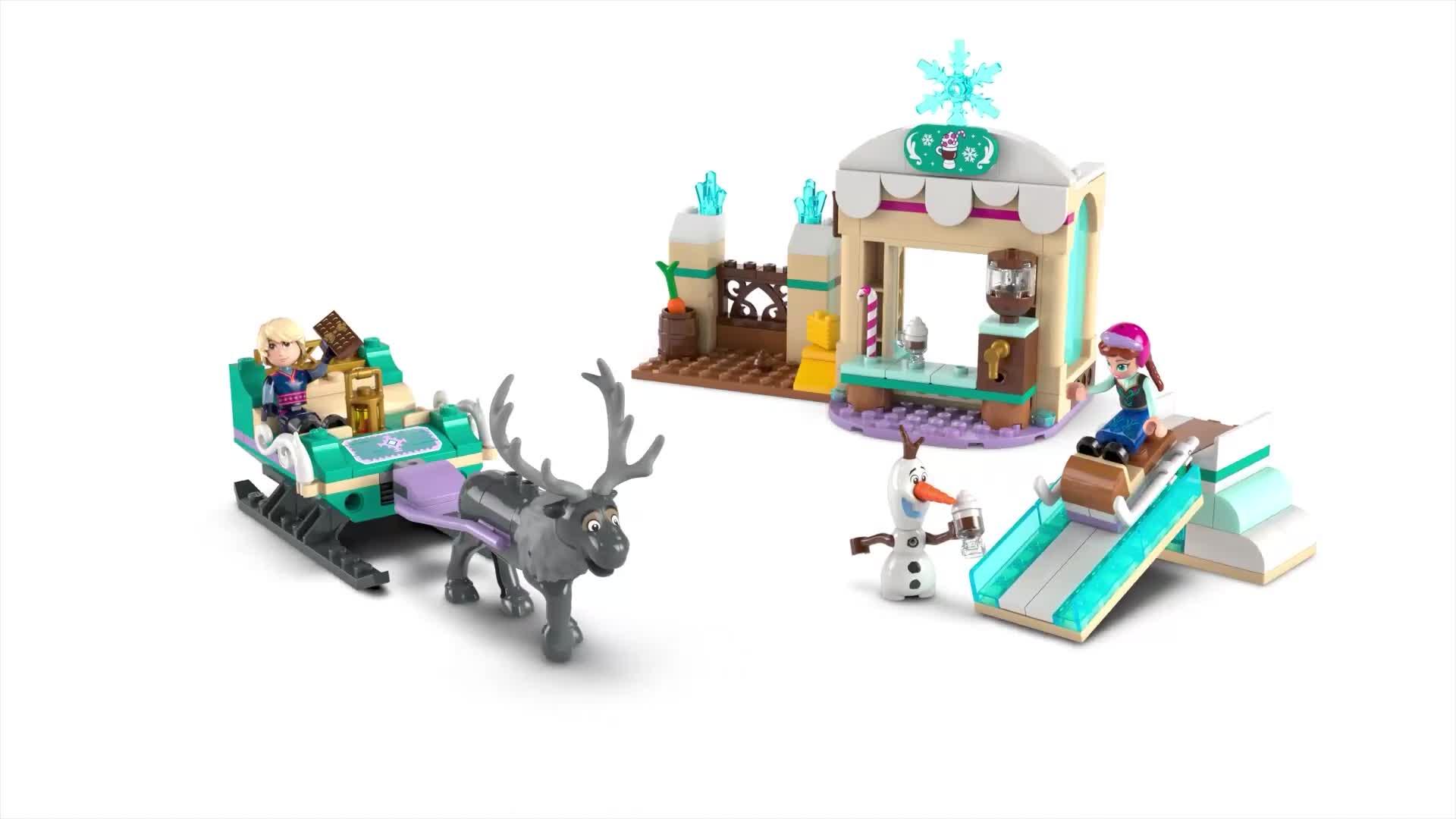 Video of lego-disney-annas-sleigh-adventure-43256