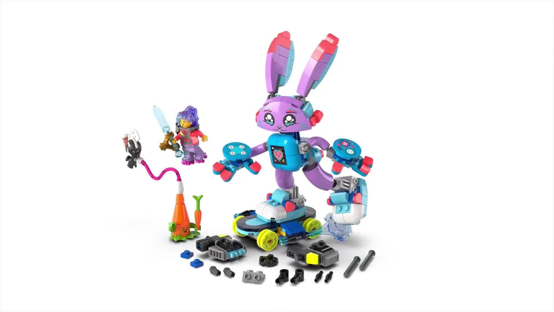 Video of lego-dreamzzz-izzie-and-bunchurro-the-gaming-bunny-imagination-toy-71490