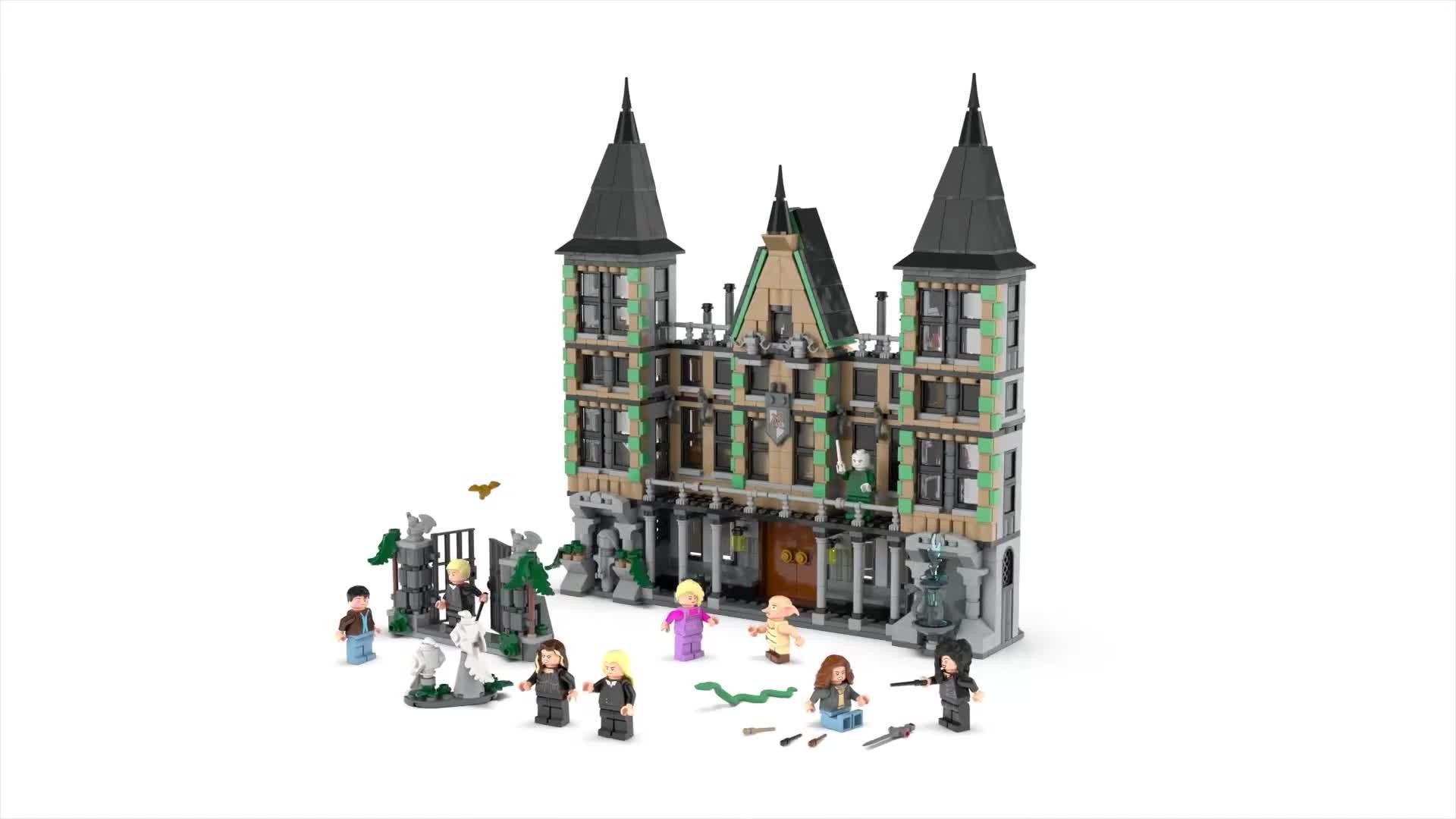 Draco Malfoy Manor Lego Kits Harry Potter LEGO Harry Potter Malfoy